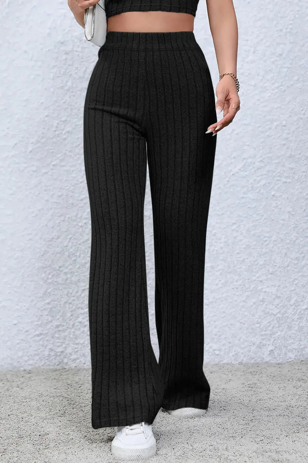 Celestial Chic High Waist Flare Pants