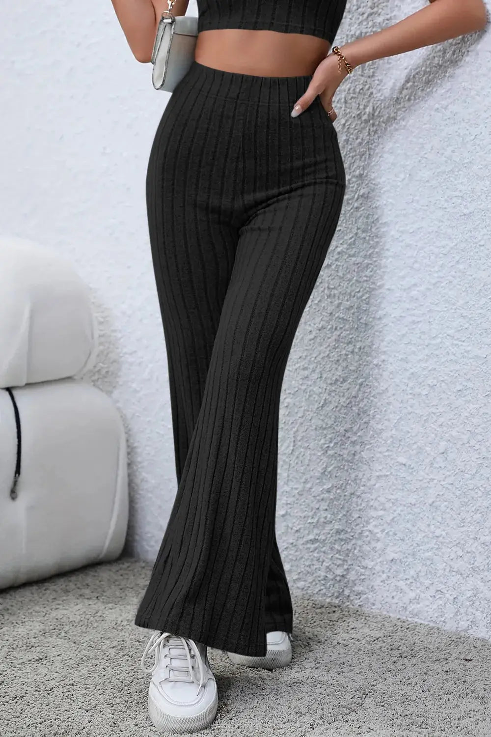Celestial Chic High Waist Flare Pants