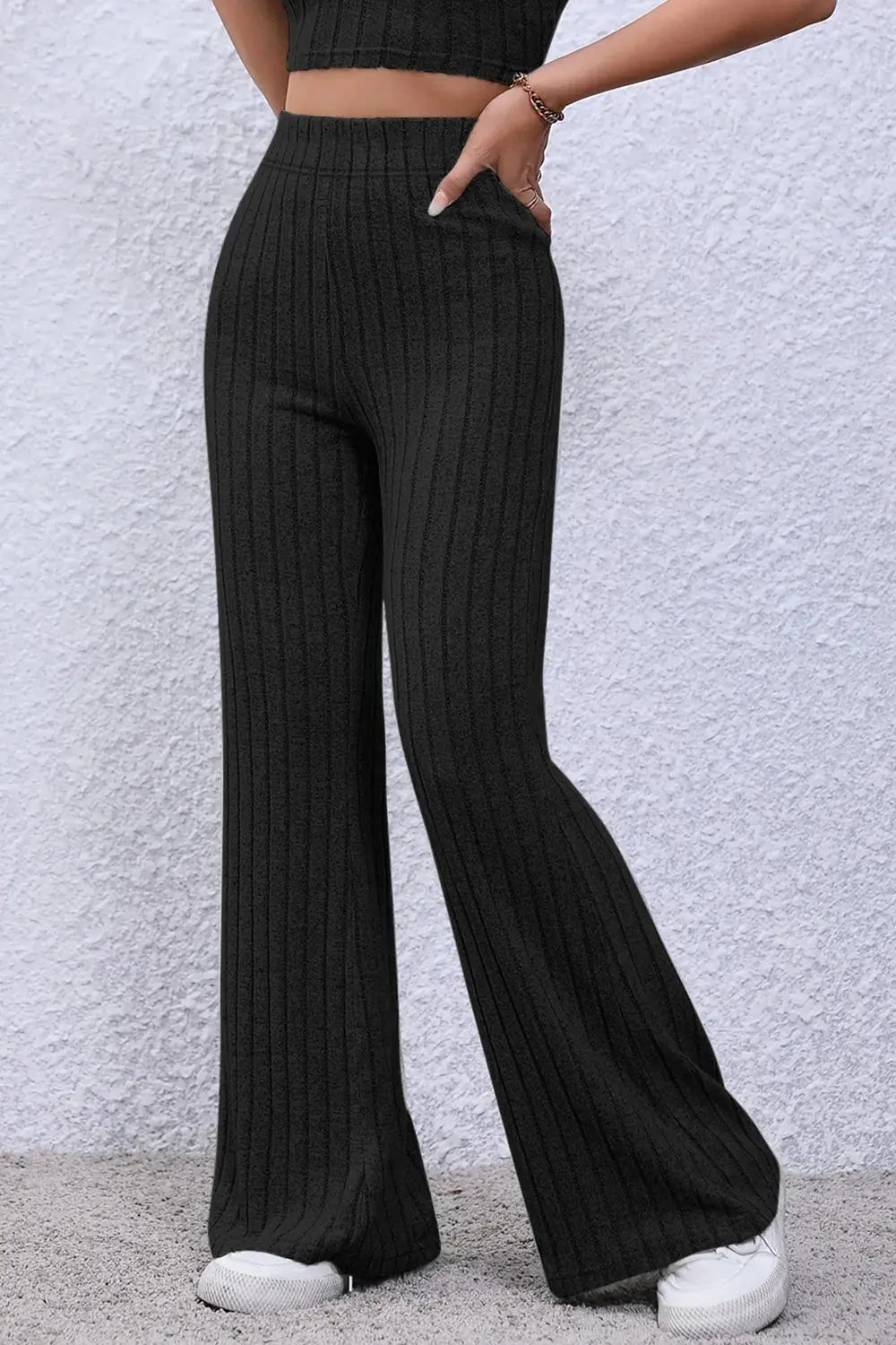 Celestial Chic High Waist Flare Pants