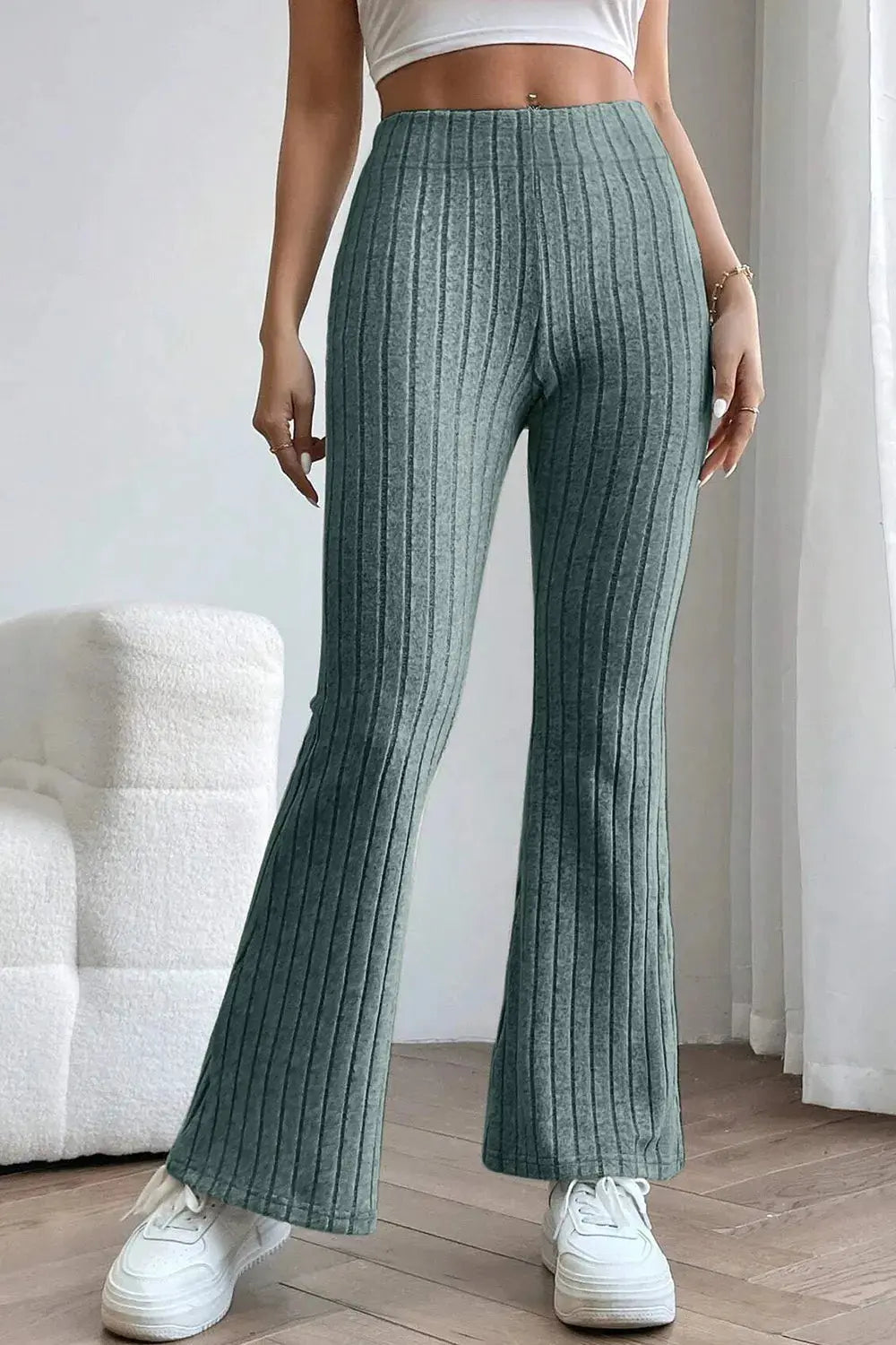 Celestial Chic High Waist Flare Pants