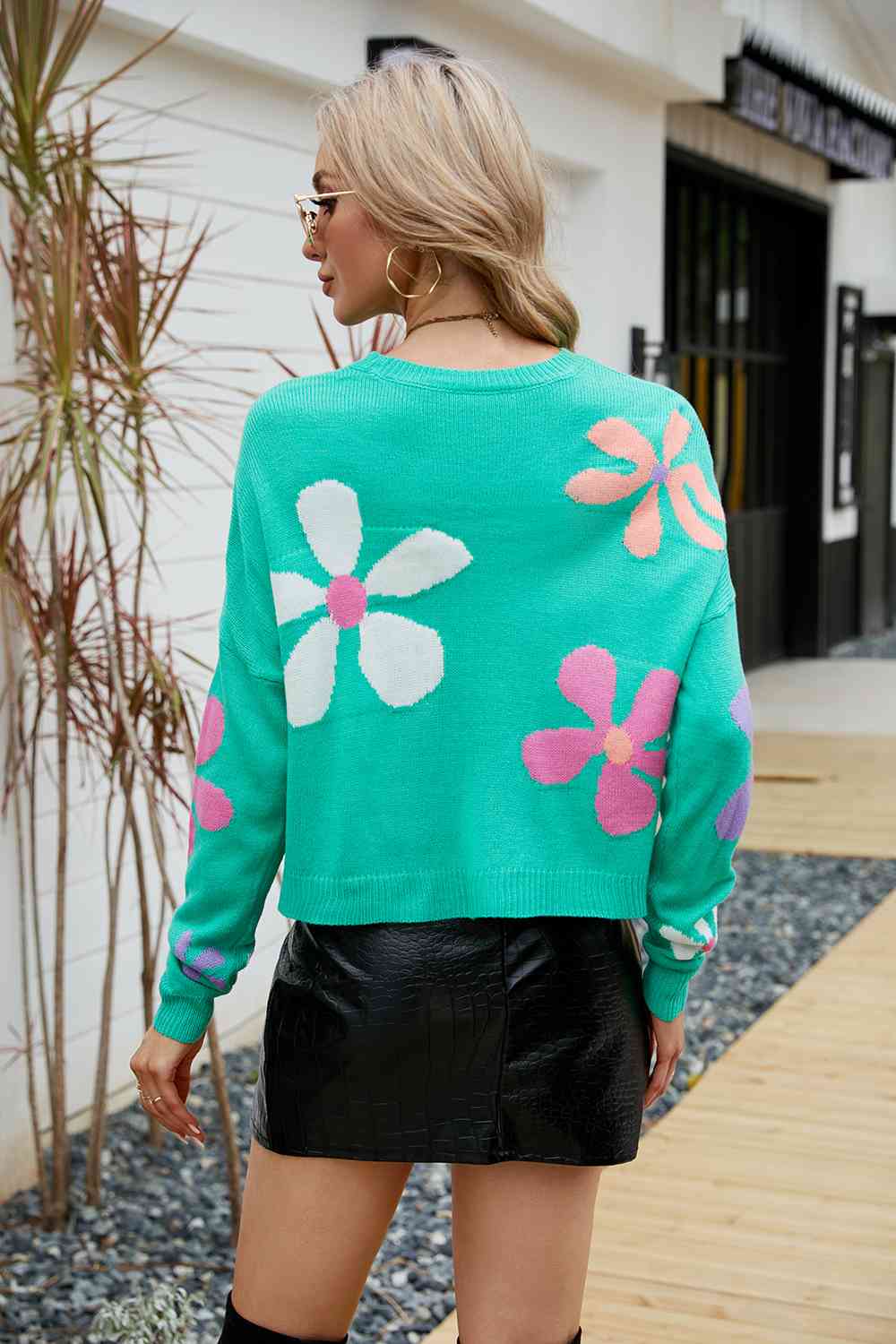 Celestial Floral Cozy Sweater