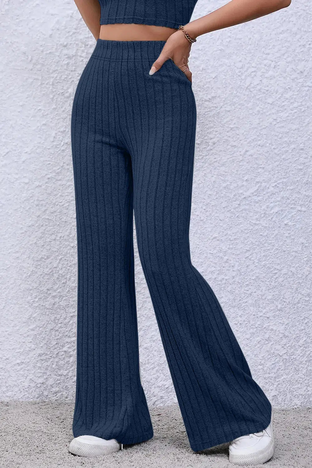 Celestial Chic High Waist Flare Pants