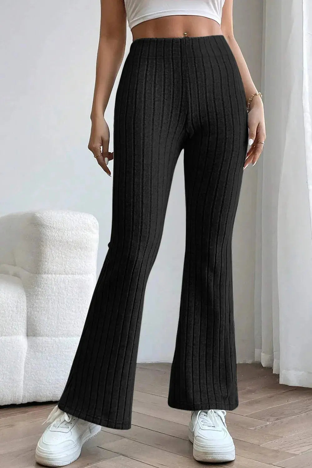 Celestial Chic High Waist Flare Pants