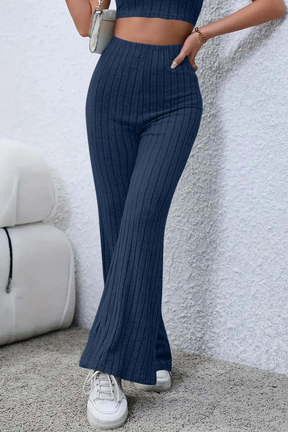 Celestial Chic High Waist Flare Pants