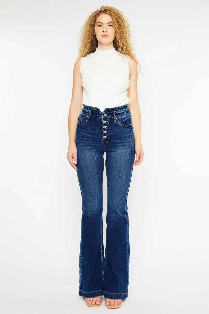 Celestial Chic High Rise Flare Jeans