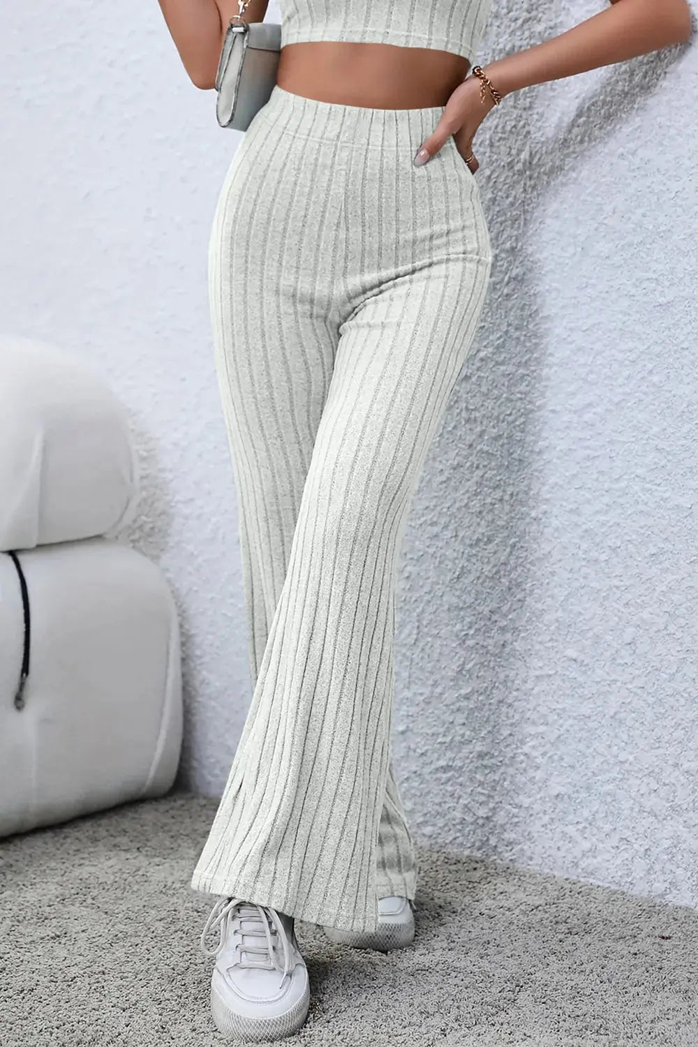 Celestial Chic High Waist Flare Pants