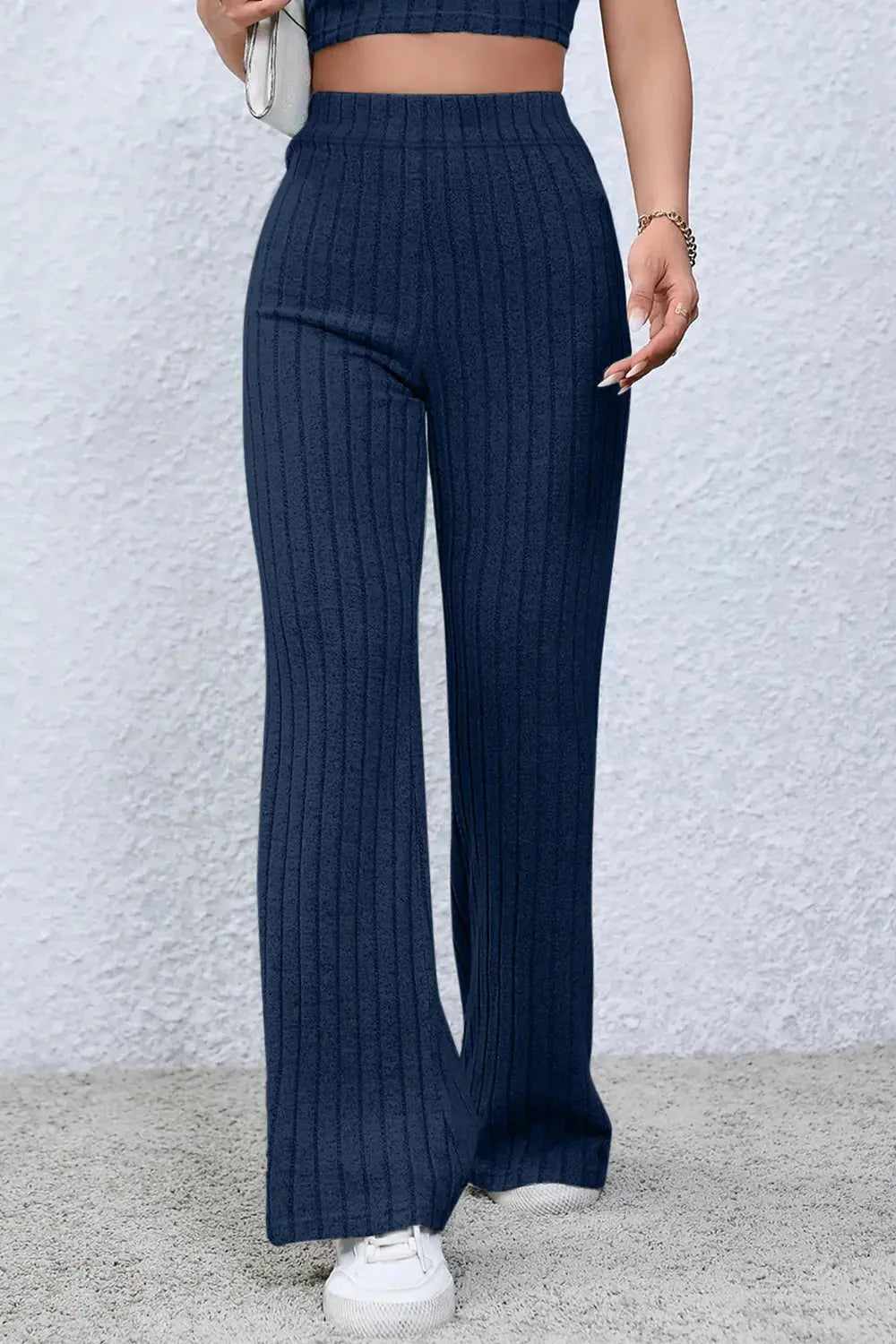 Celestial Chic High Waist Flare Pants