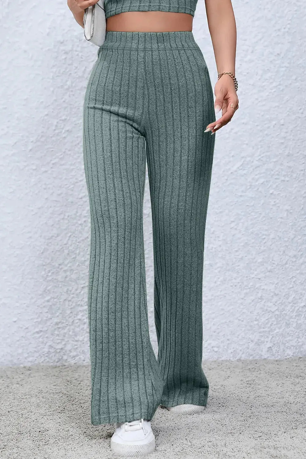 Celestial Chic High Waist Flare Pants
