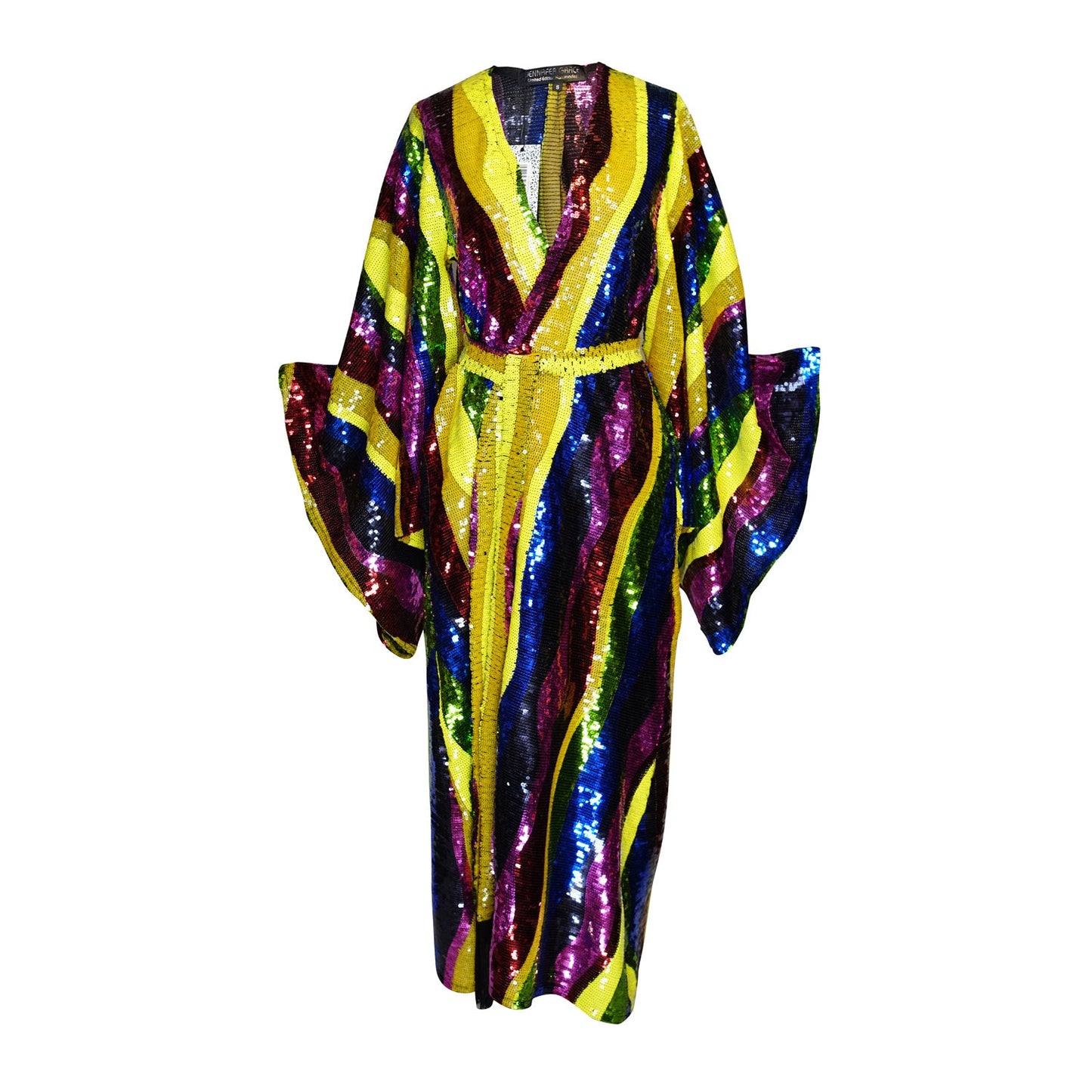 Rainbow Road Sequin Kimono