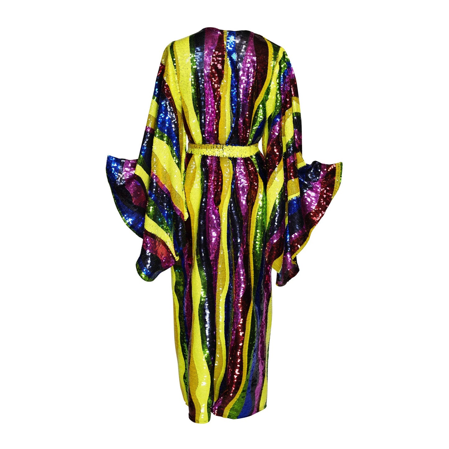 Rainbow Road Sequin Kimono