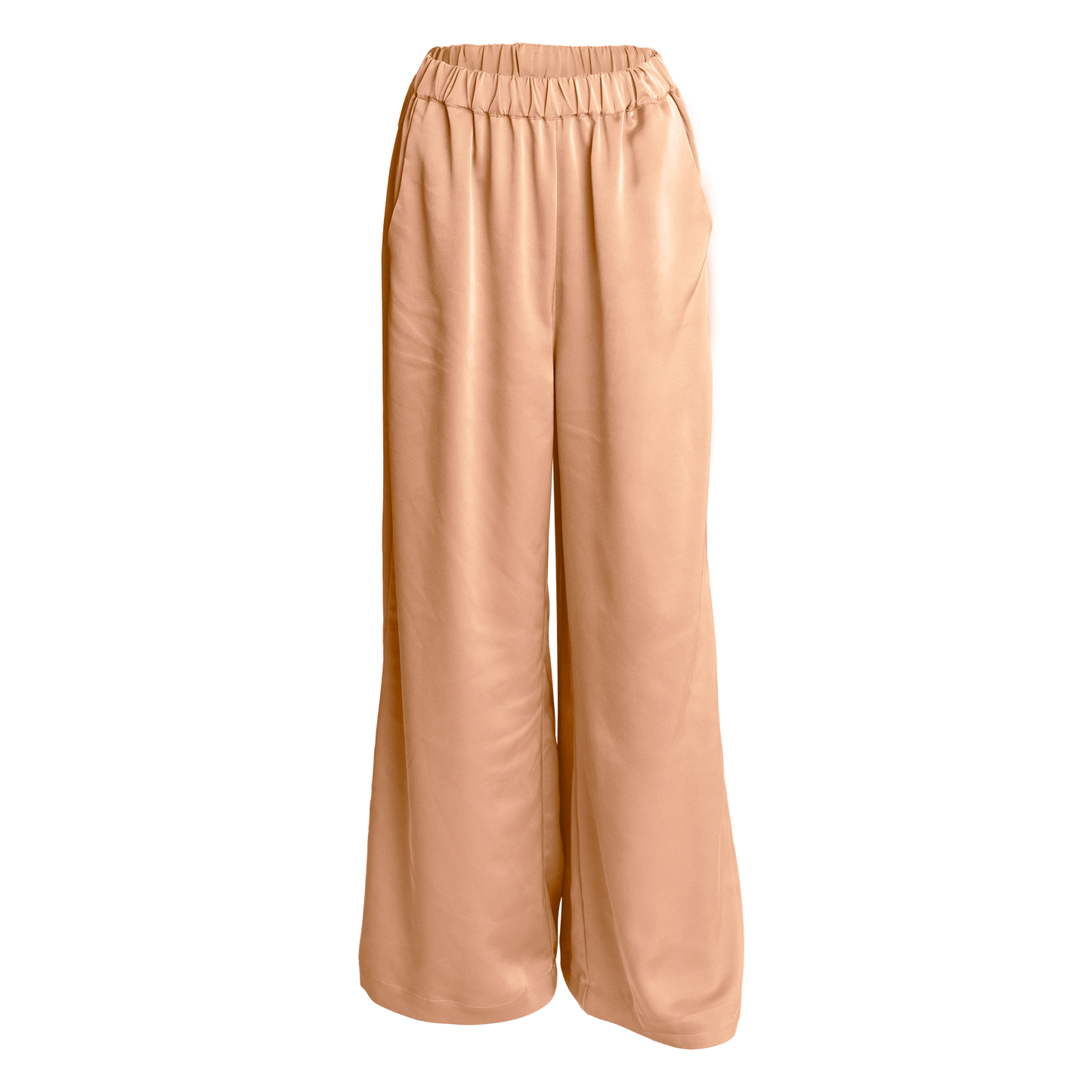 Melissa Elastic Waist Wide Leg Pant