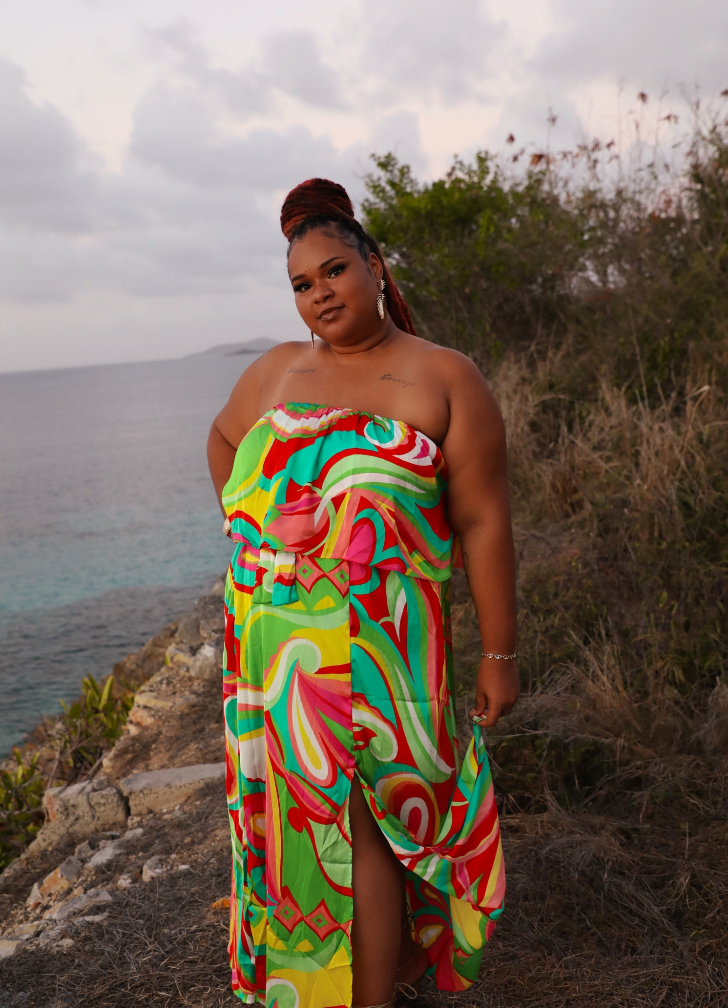 VIBRANT ENERGY | TUBE DRESS