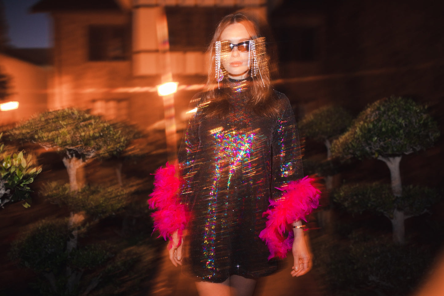 Time Warp Sequin Mod Mini