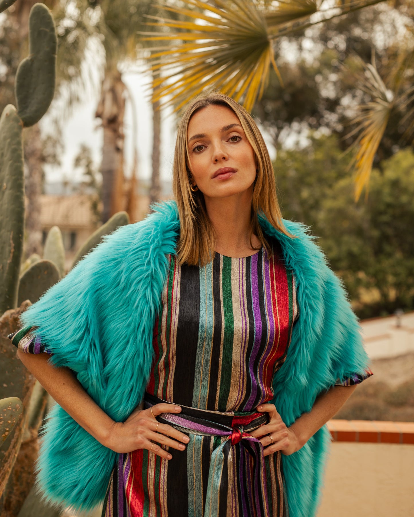 Toxique Faux Fur Shawl