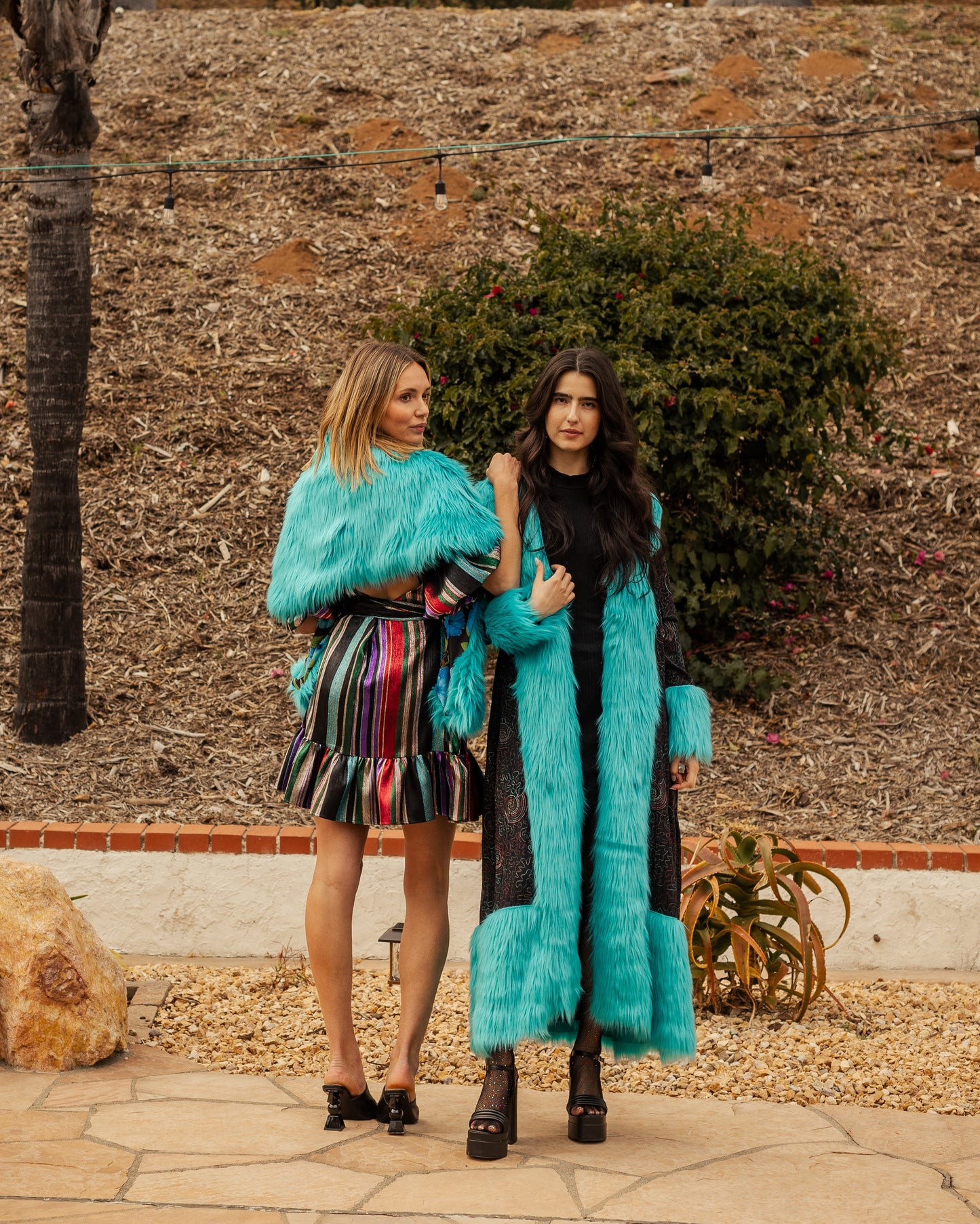 Toxique Faux Fur Shawl