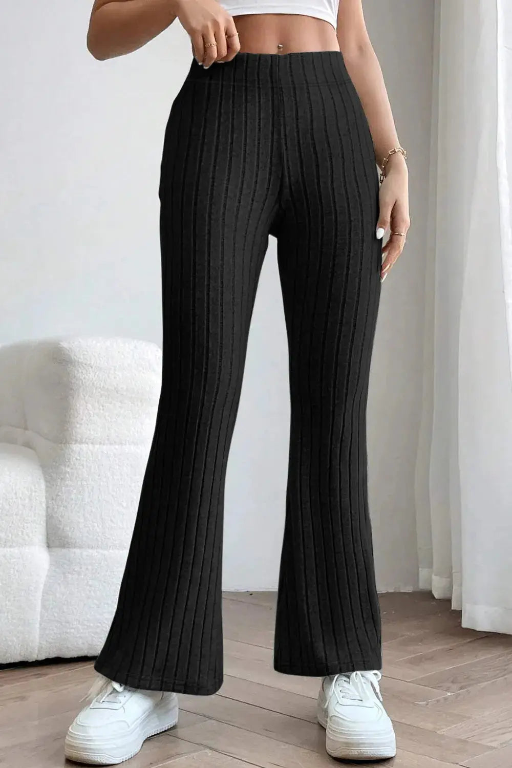 Celestial Chic High Waist Flare Pants