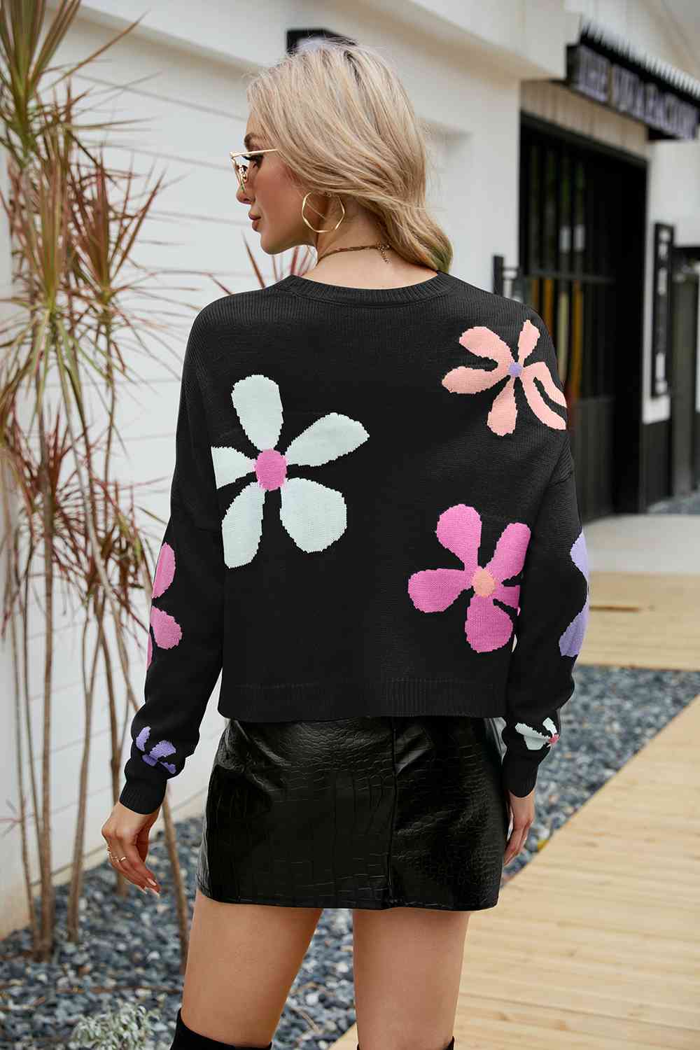 Celestial Floral Cozy Sweater