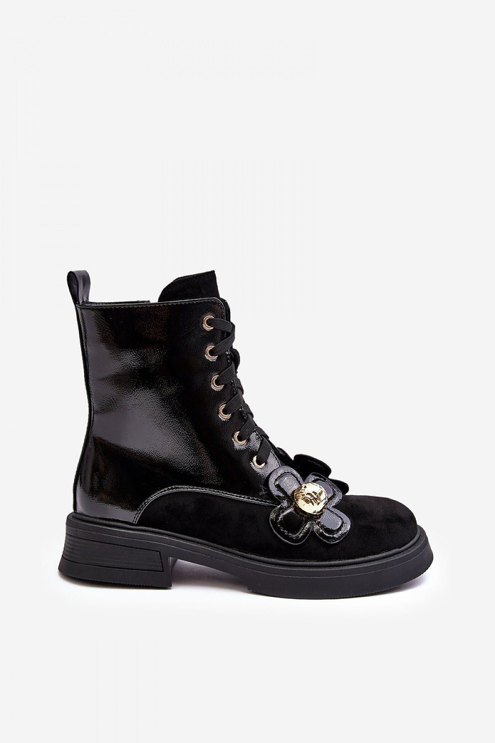 Florynne Floral-Laced Winter Boots