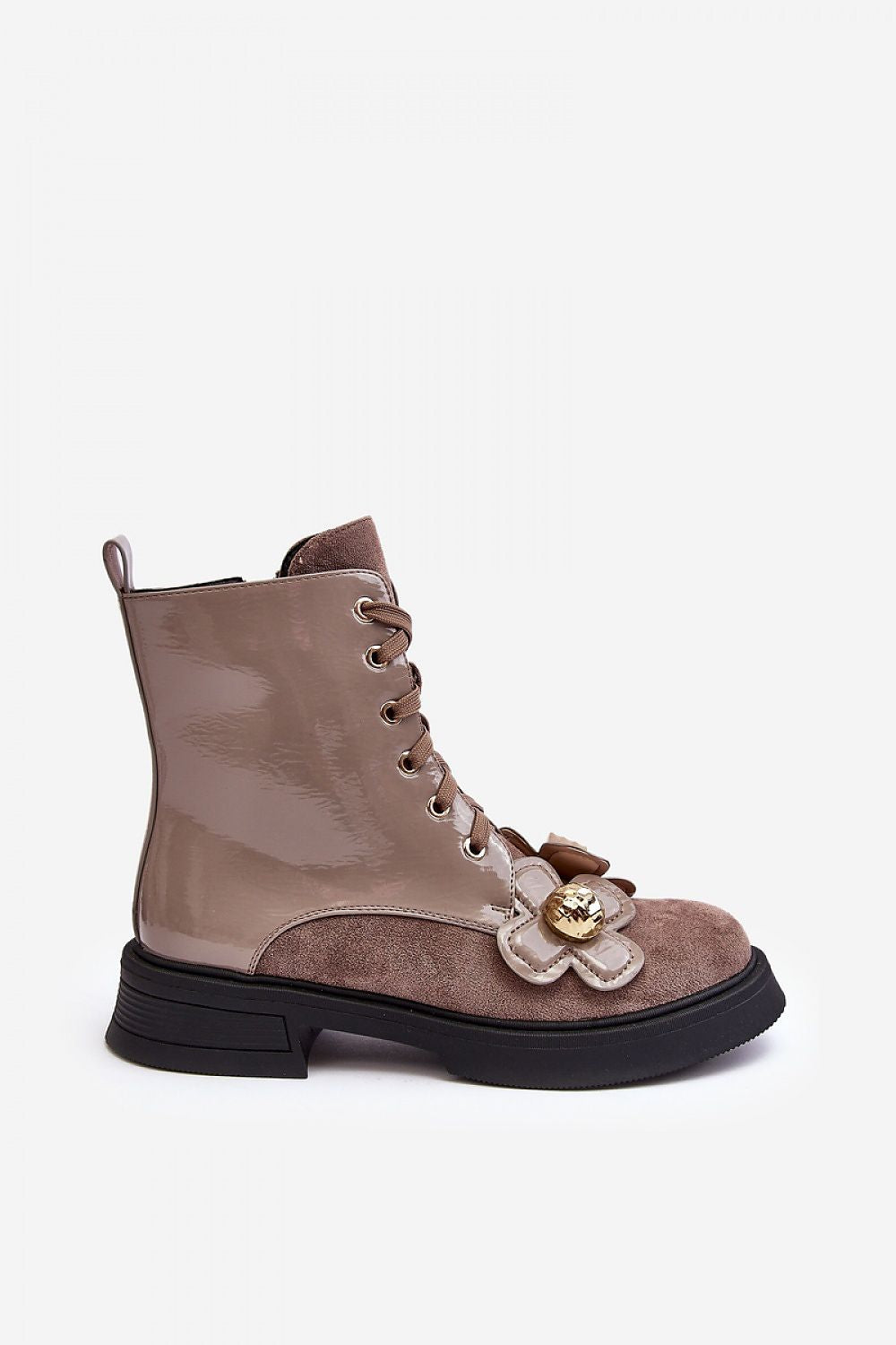 Florynne Floral-Laced Winter Boots