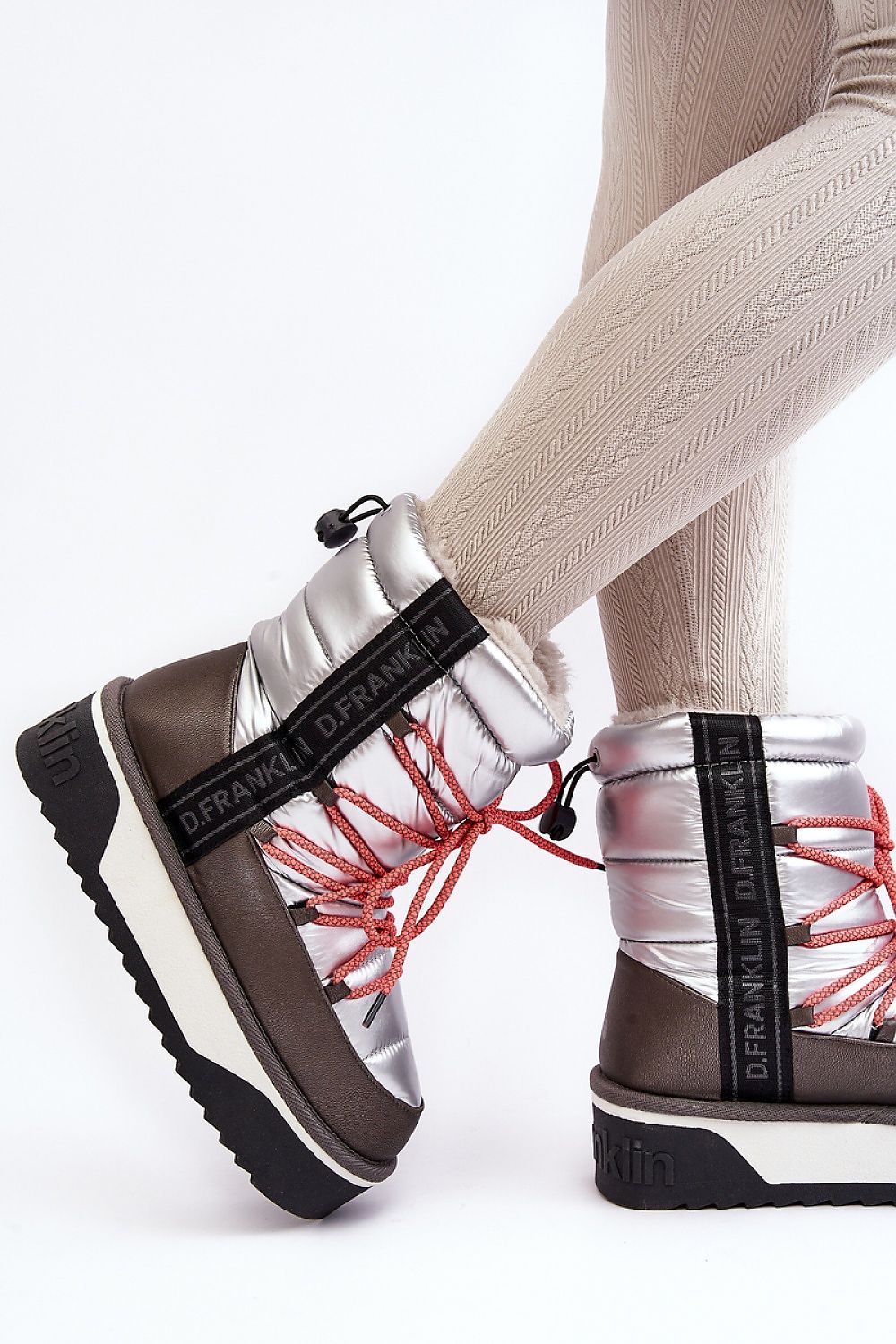 Glacira Vegan Fur-Lined Snow Boots