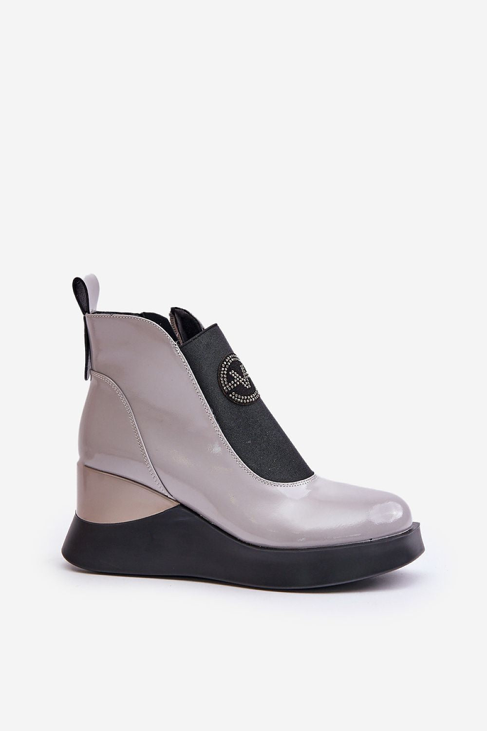 Arlirette Leather Platform Buskin Boots