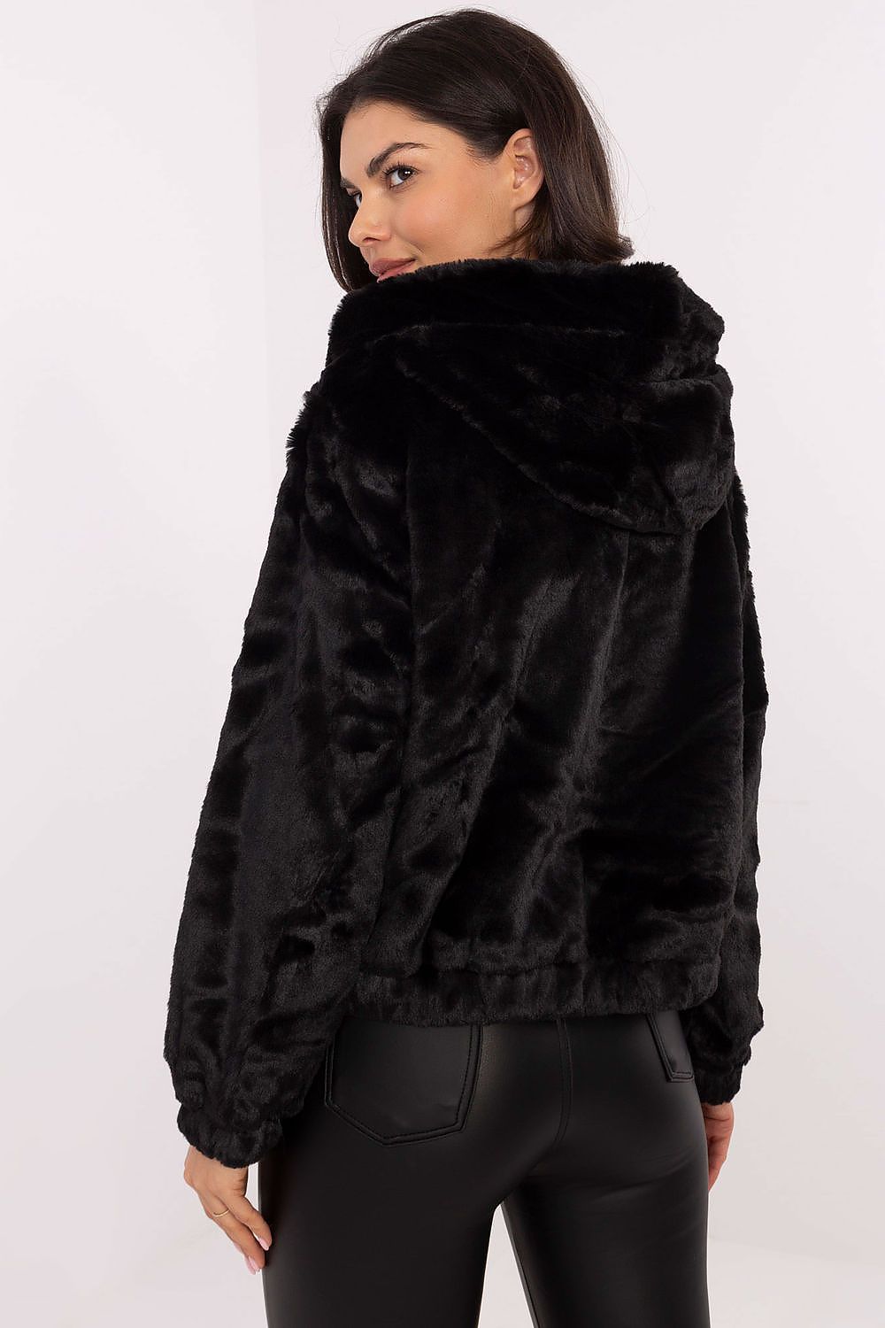 Corvalyn Hooded Teddy Bear Zip Jacket