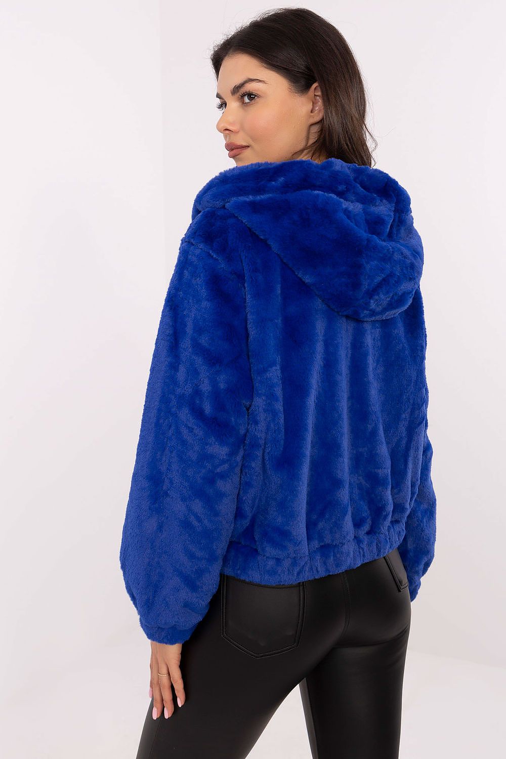 Corvalyn Hooded Teddy Bear Zip Jacket