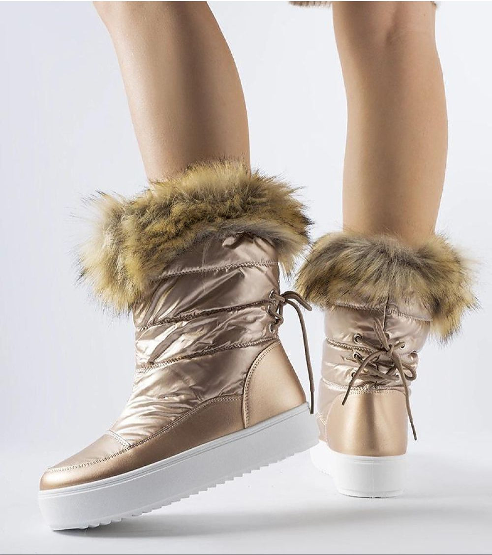 Igne Fur-Lined Winter Boots