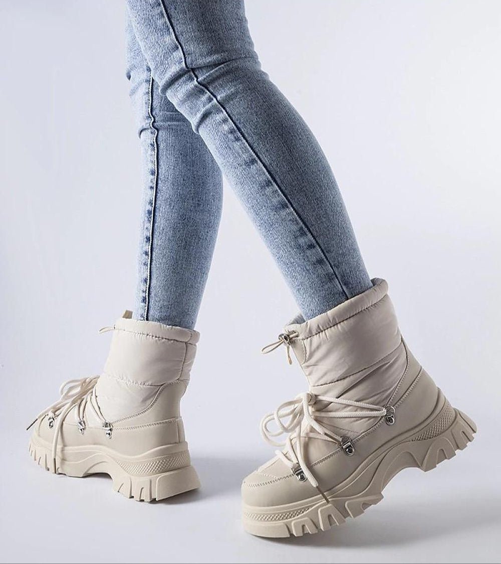 Eldarien Lace-Up Snow Boots