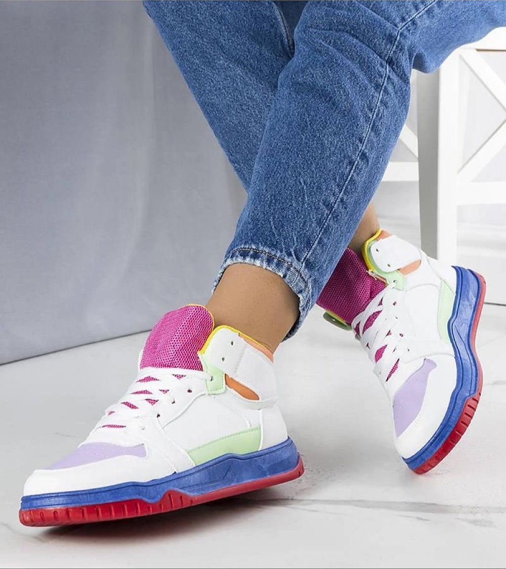 Aurelyth Suede-Touch Ankle Sneakers