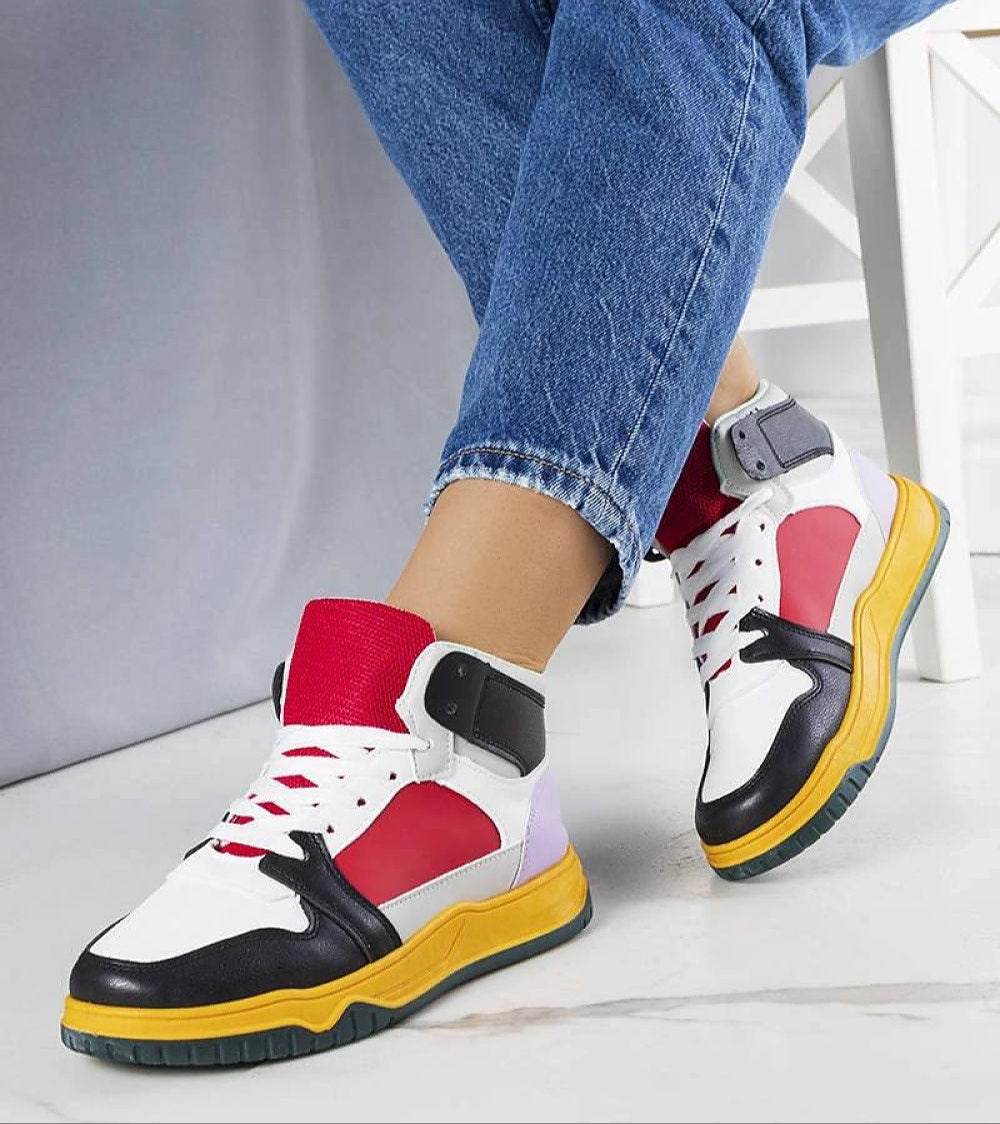 Aurelyth Suede-Touch Ankle Sneakers