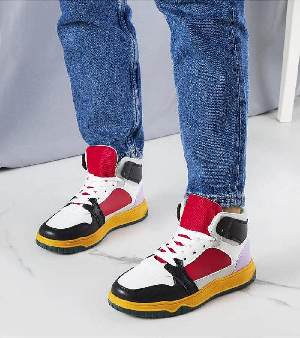 Aurelyth Suede-Touch Ankle Sneakers