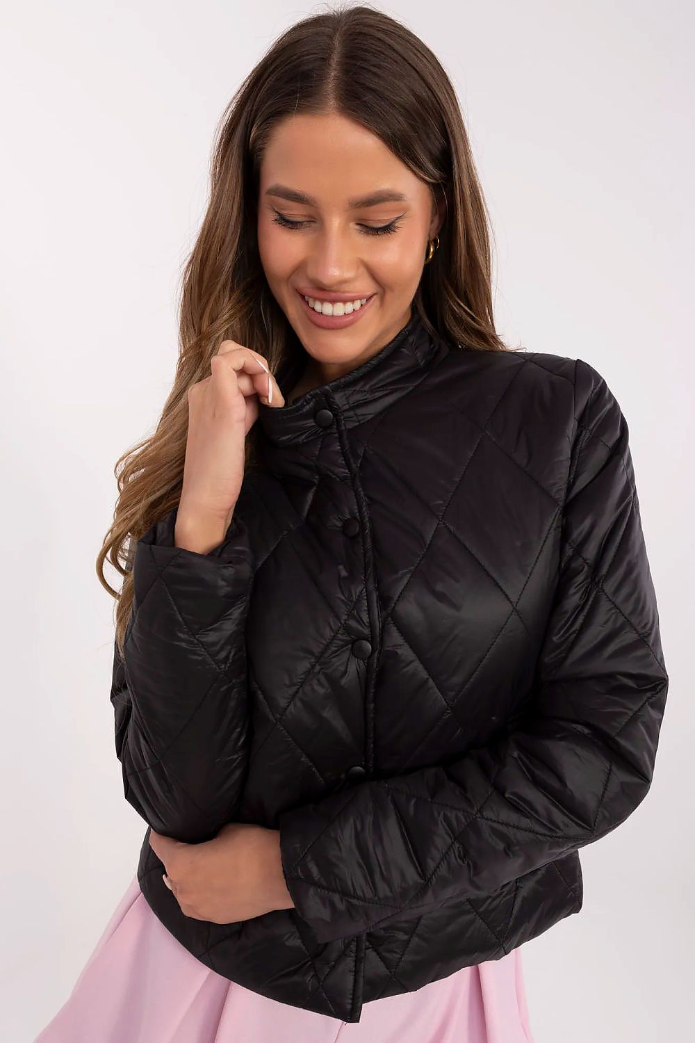 Alverise Quilted Snap-Front Jacket