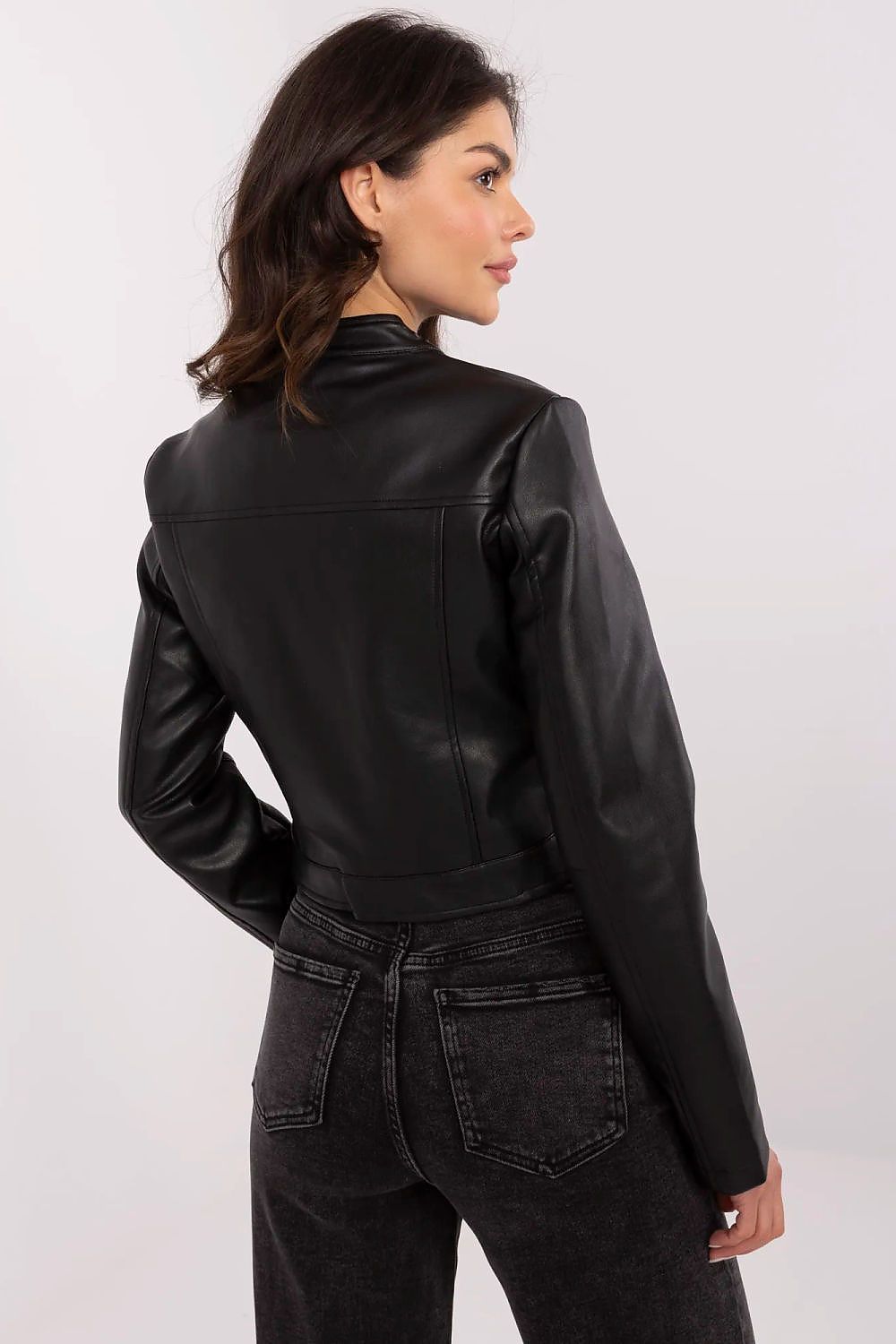 Corvanelle Eco-Leather Zip Jacket