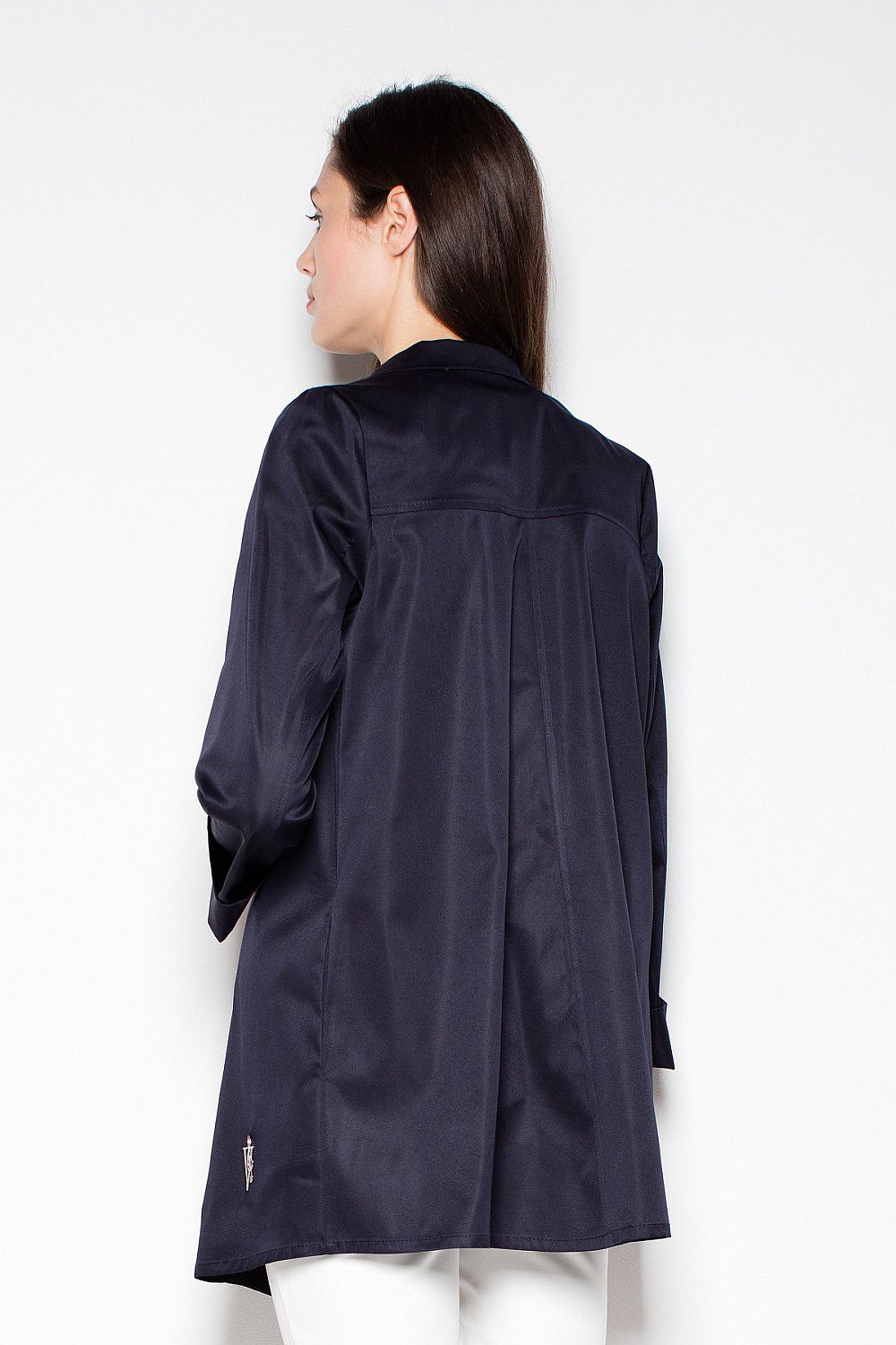 Laverinne Classic Open-Front Coat