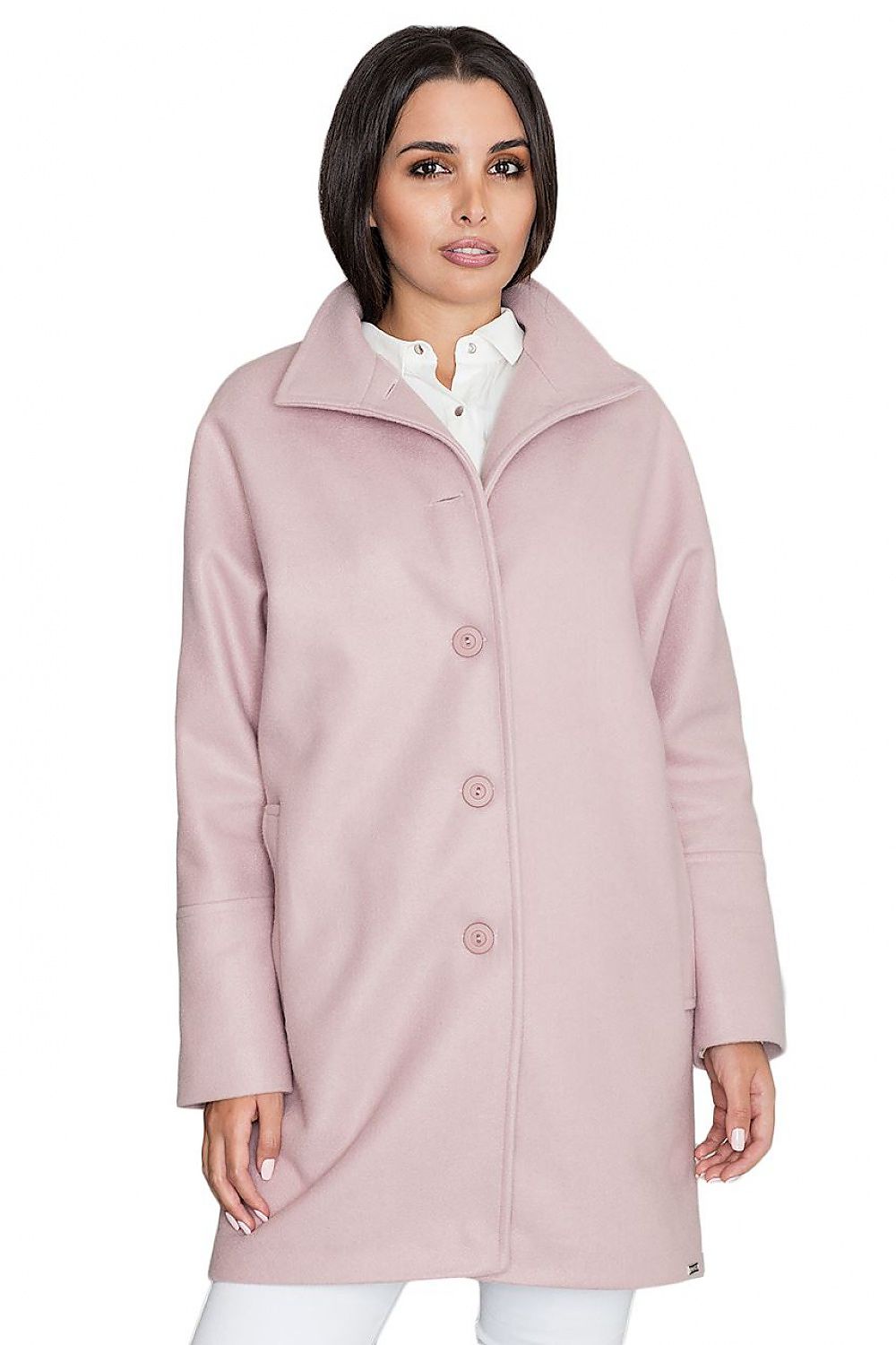 Norivelle Kimono-Style Lined Coat