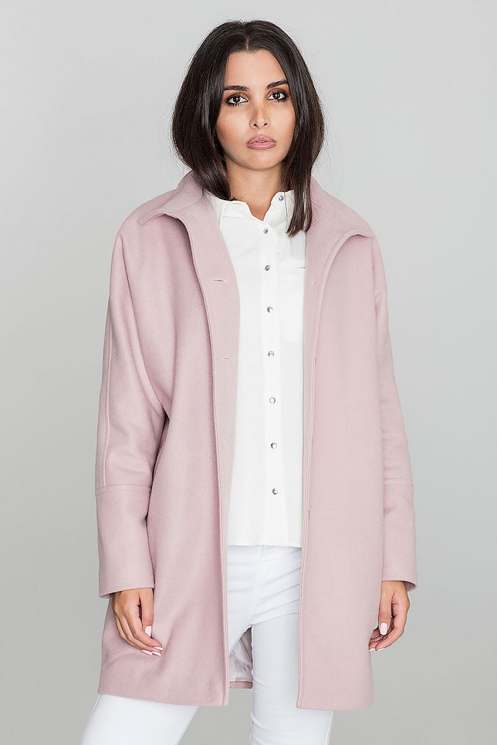 Norivelle Kimono-Style Lined Coat