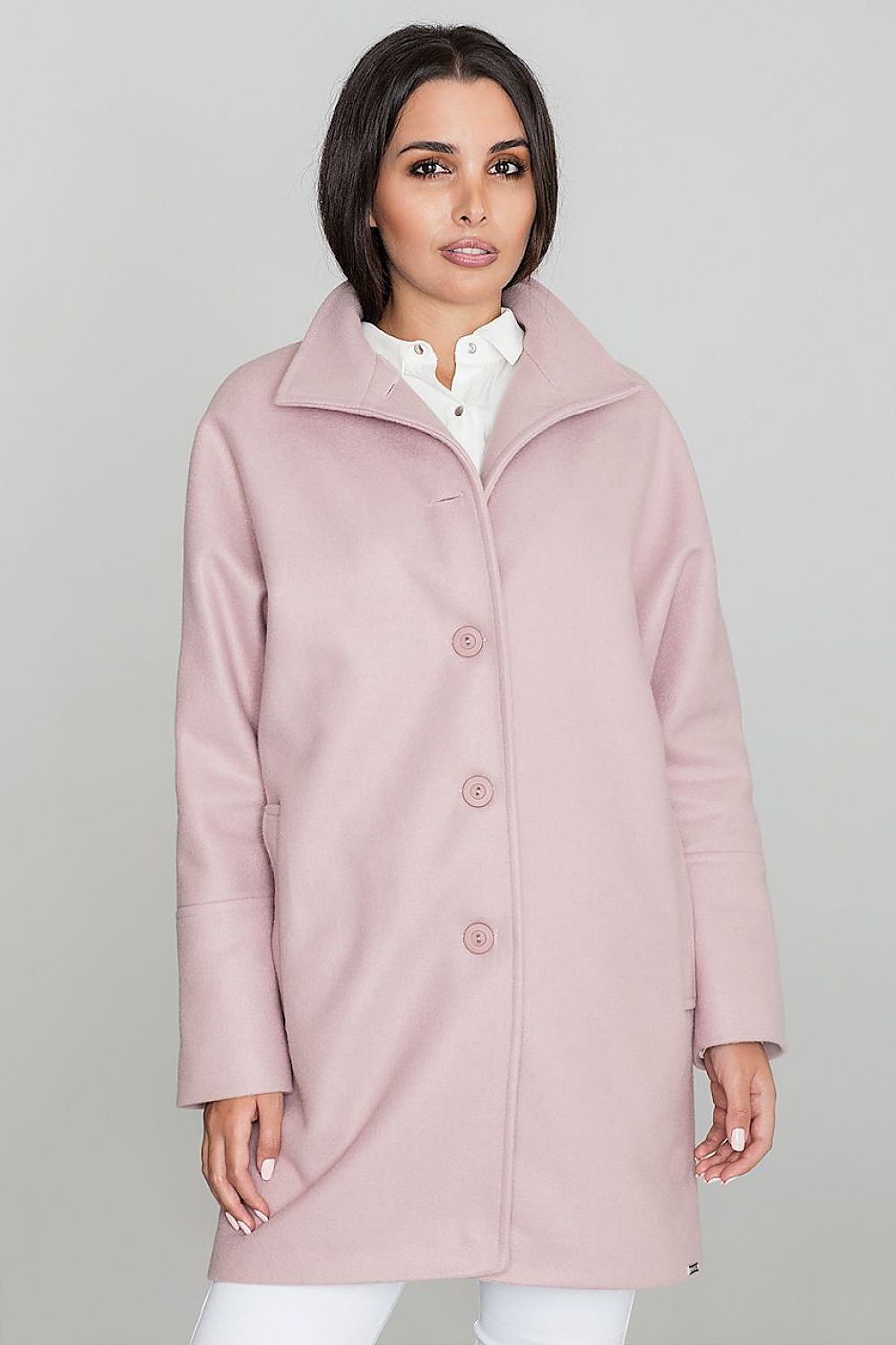 Norivelle Kimono-Style Lined Coat