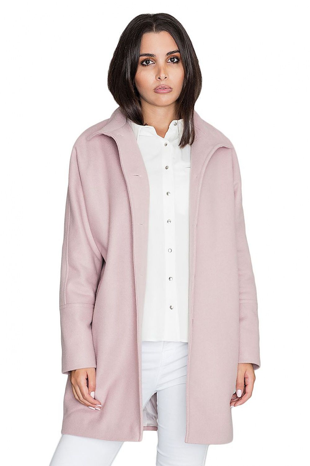 Norivelle Kimono-Style Lined Coat