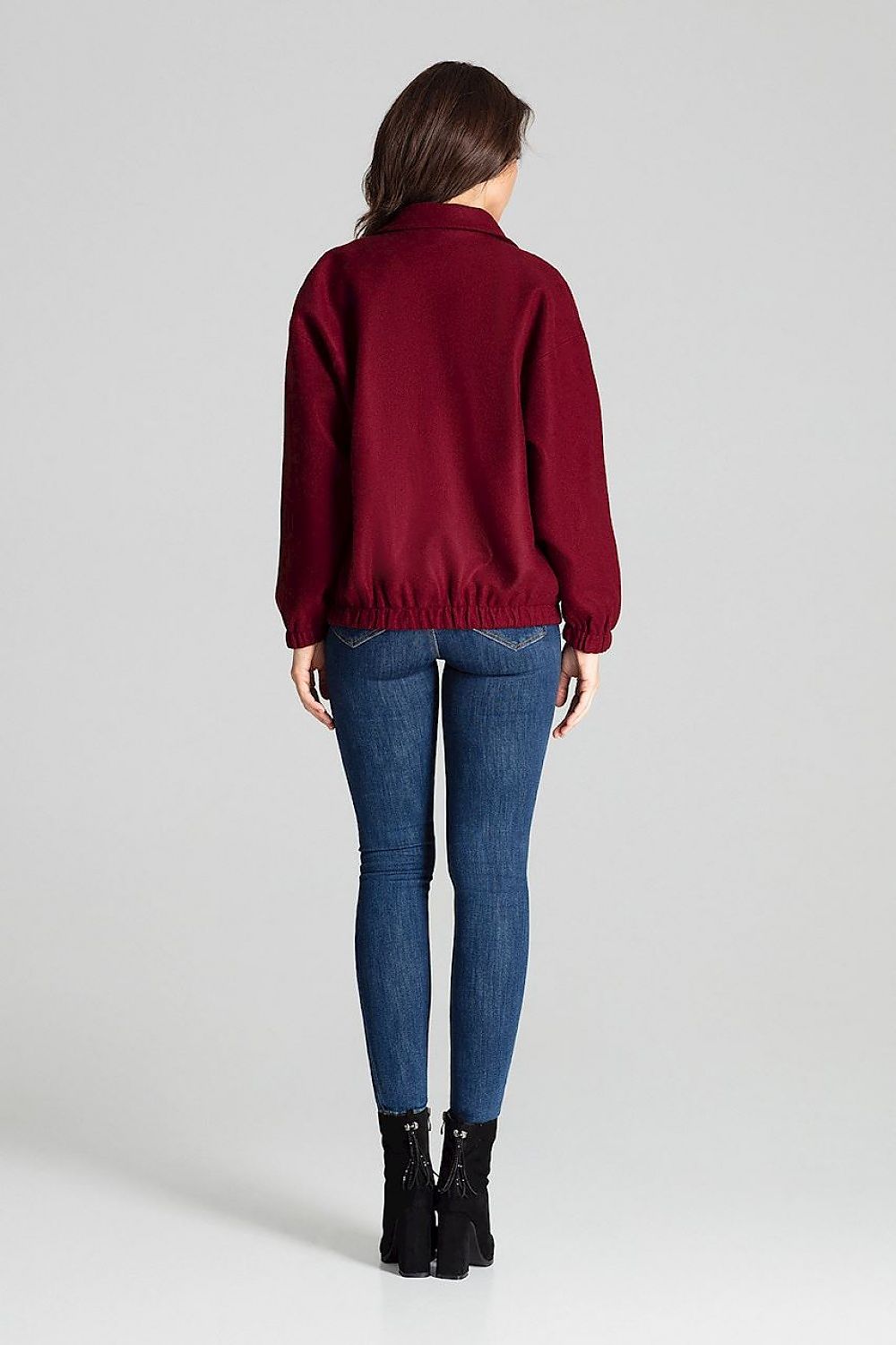 Cerythra Short Grey Loose-Fit Jacket