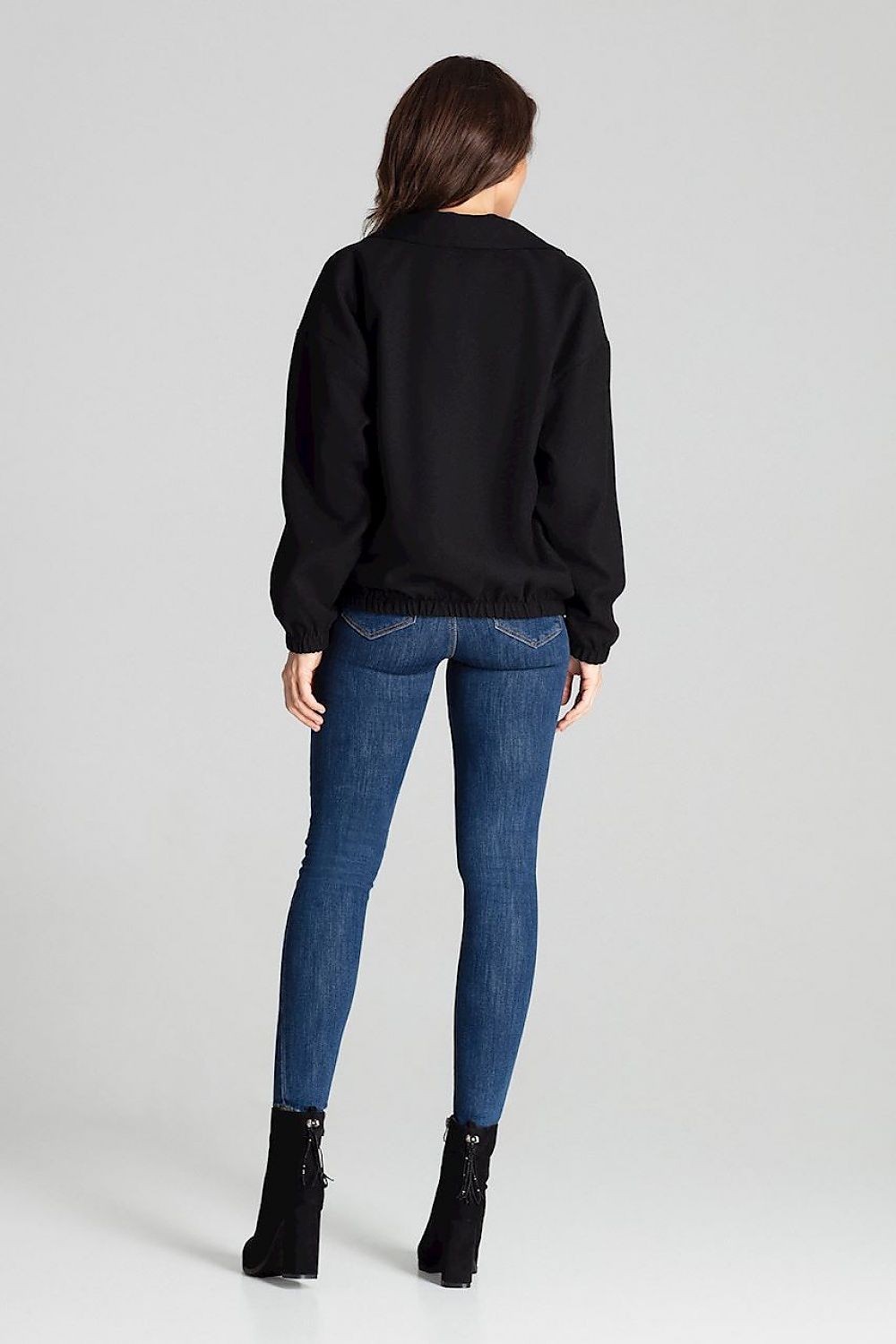 Cerythra Short Grey Loose-Fit Jacket
