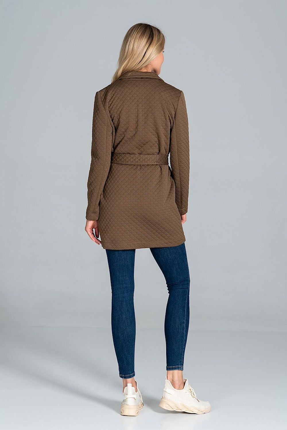 Dervelle Short Quilted Belted Coat