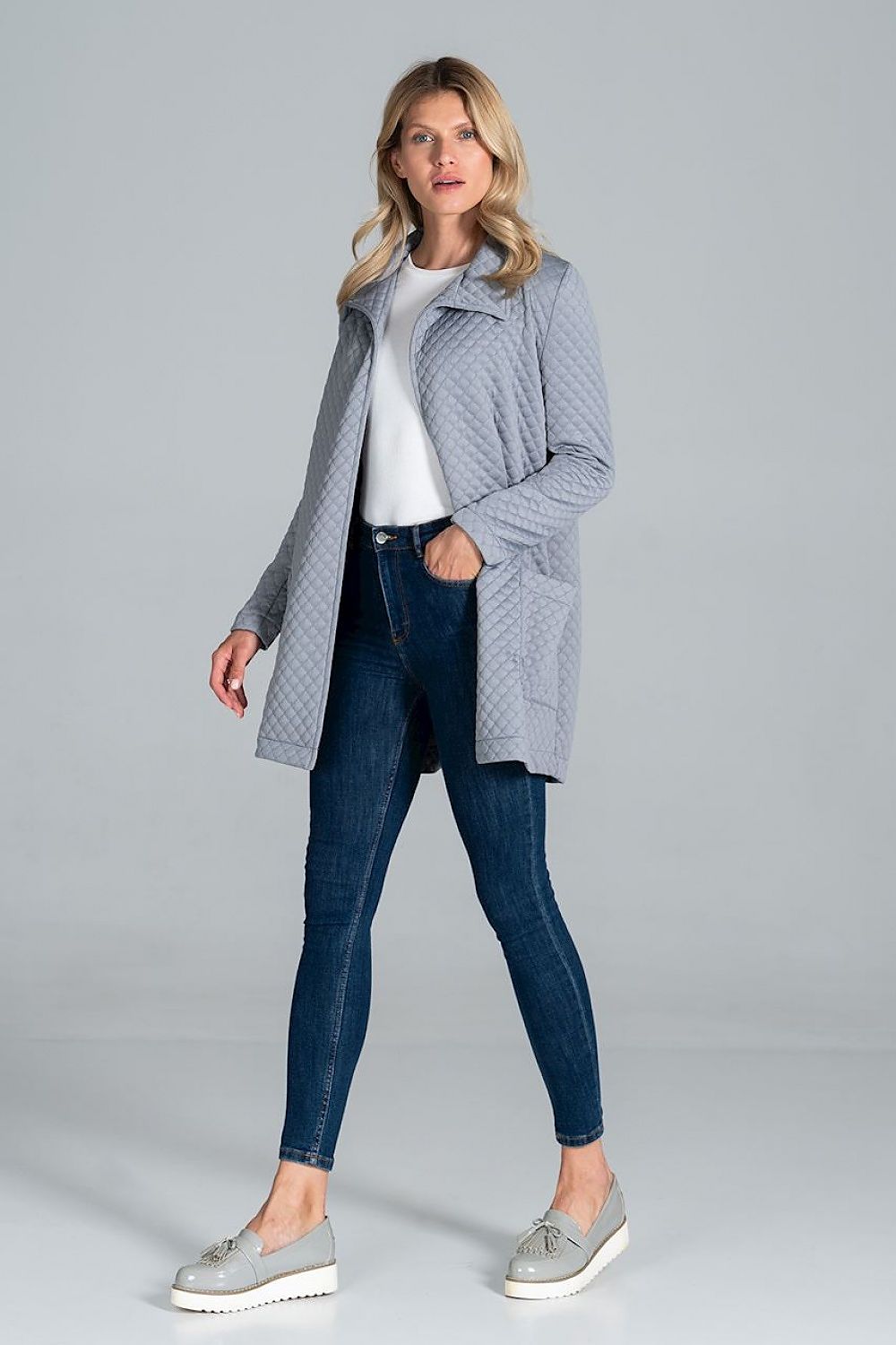 Dervelle Short Quilted Belted Coat