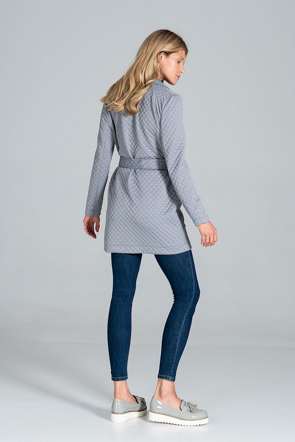 Dervelle Short Quilted Belted Coat