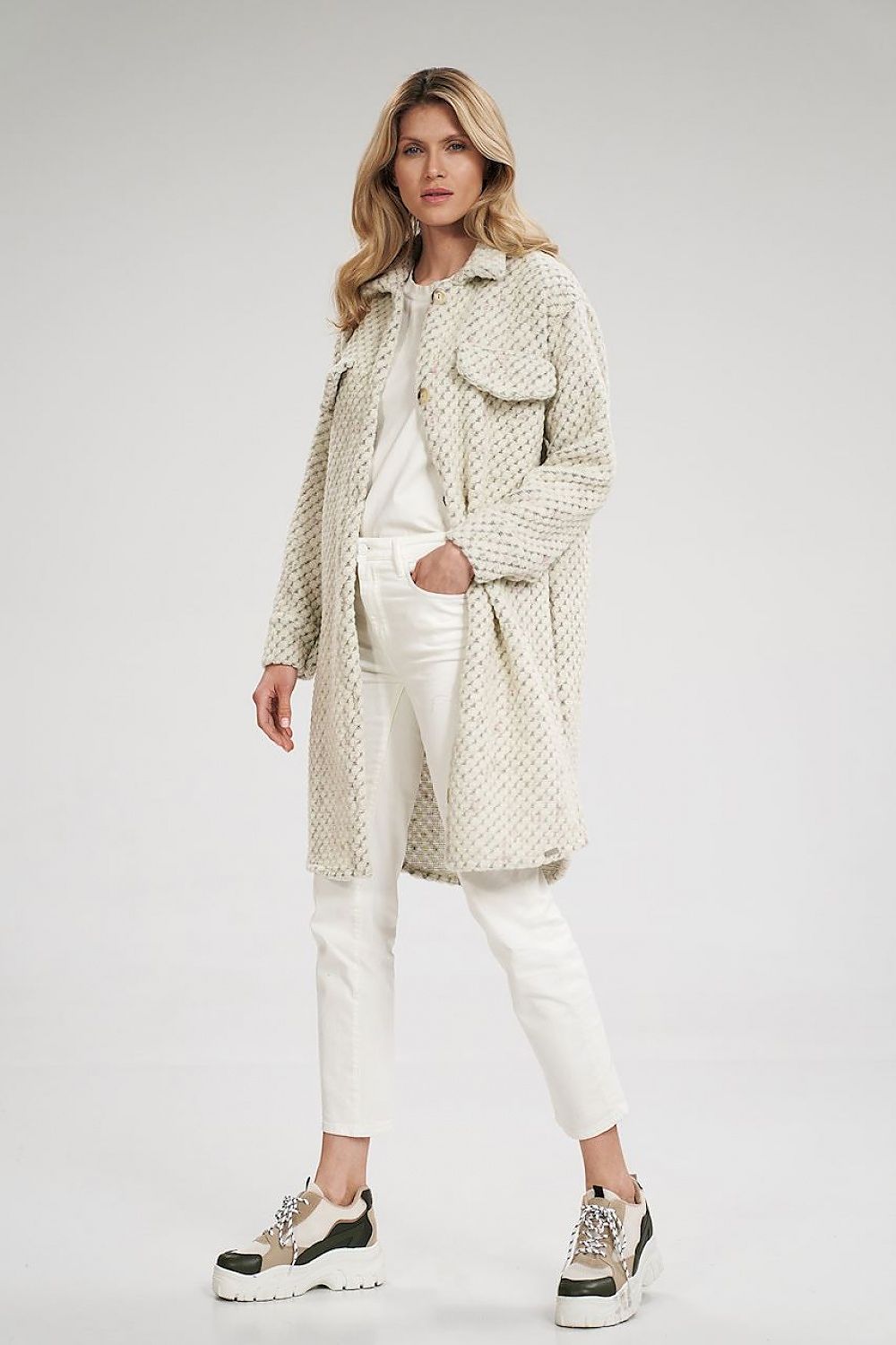 Vallerine Wool-Blend Midi Coat