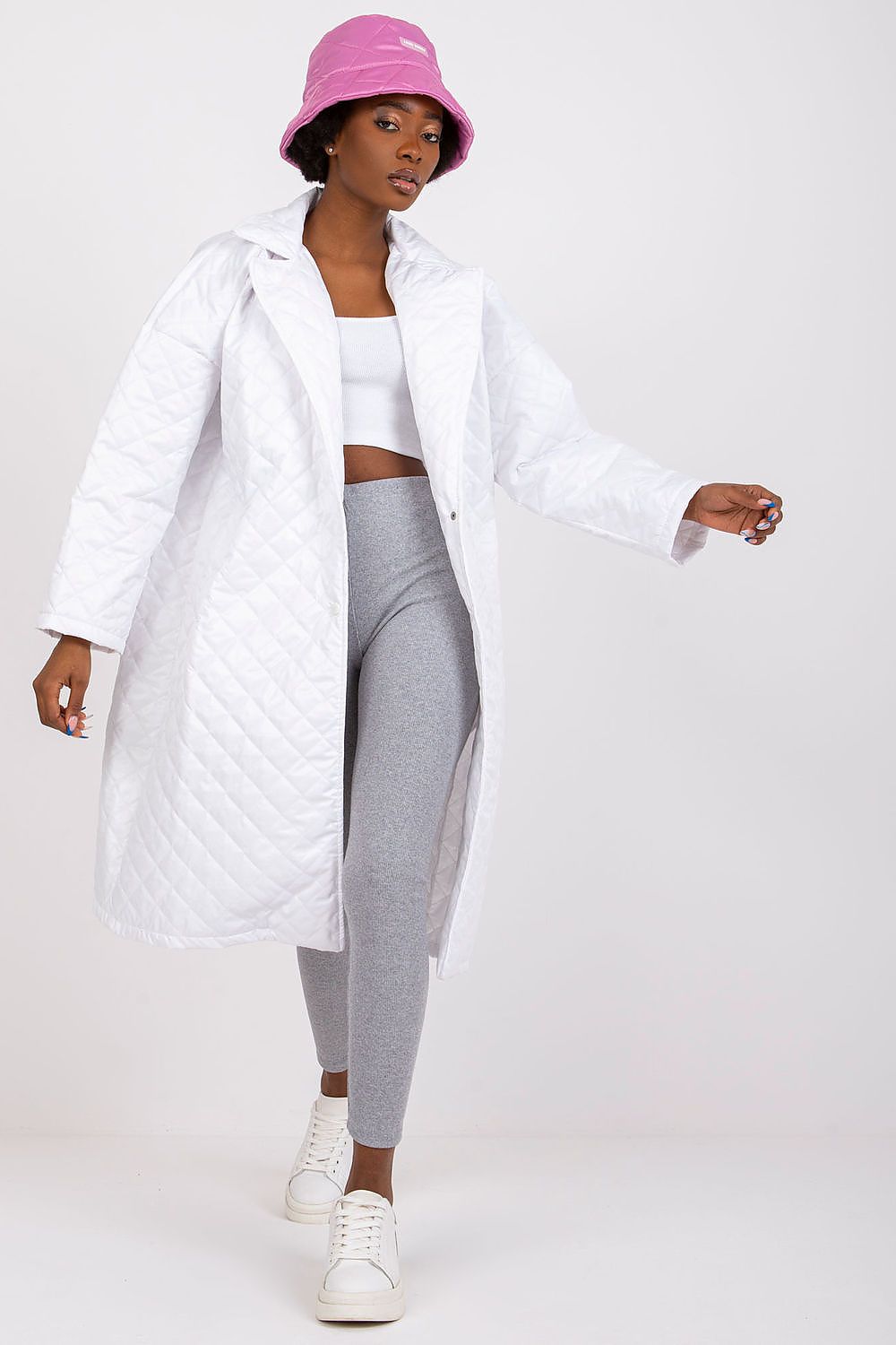 Orlianne Quilted Transitional Coat