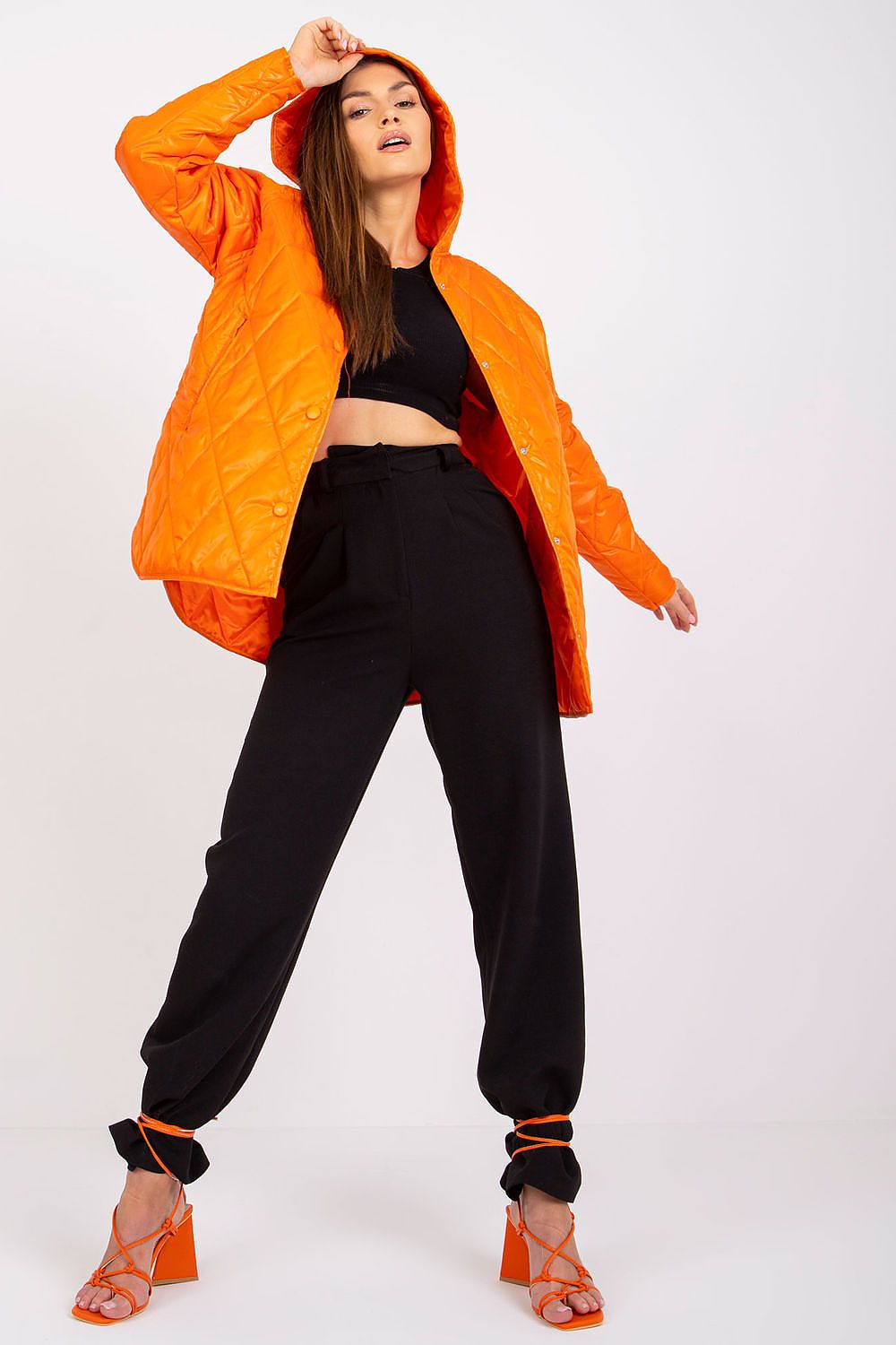 Serentha Hooded Quilted Jacket