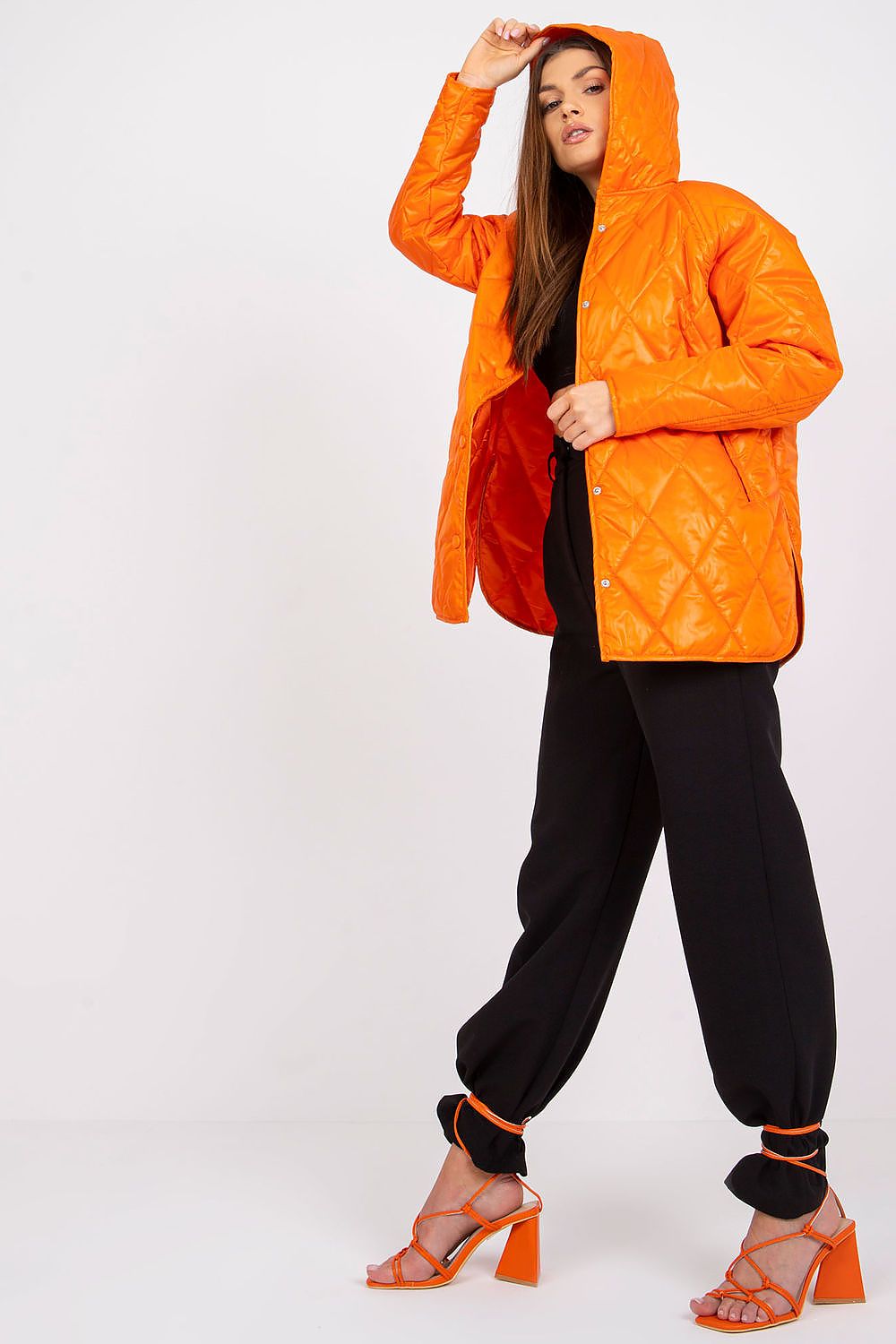 Serentha Hooded Quilted Jacket