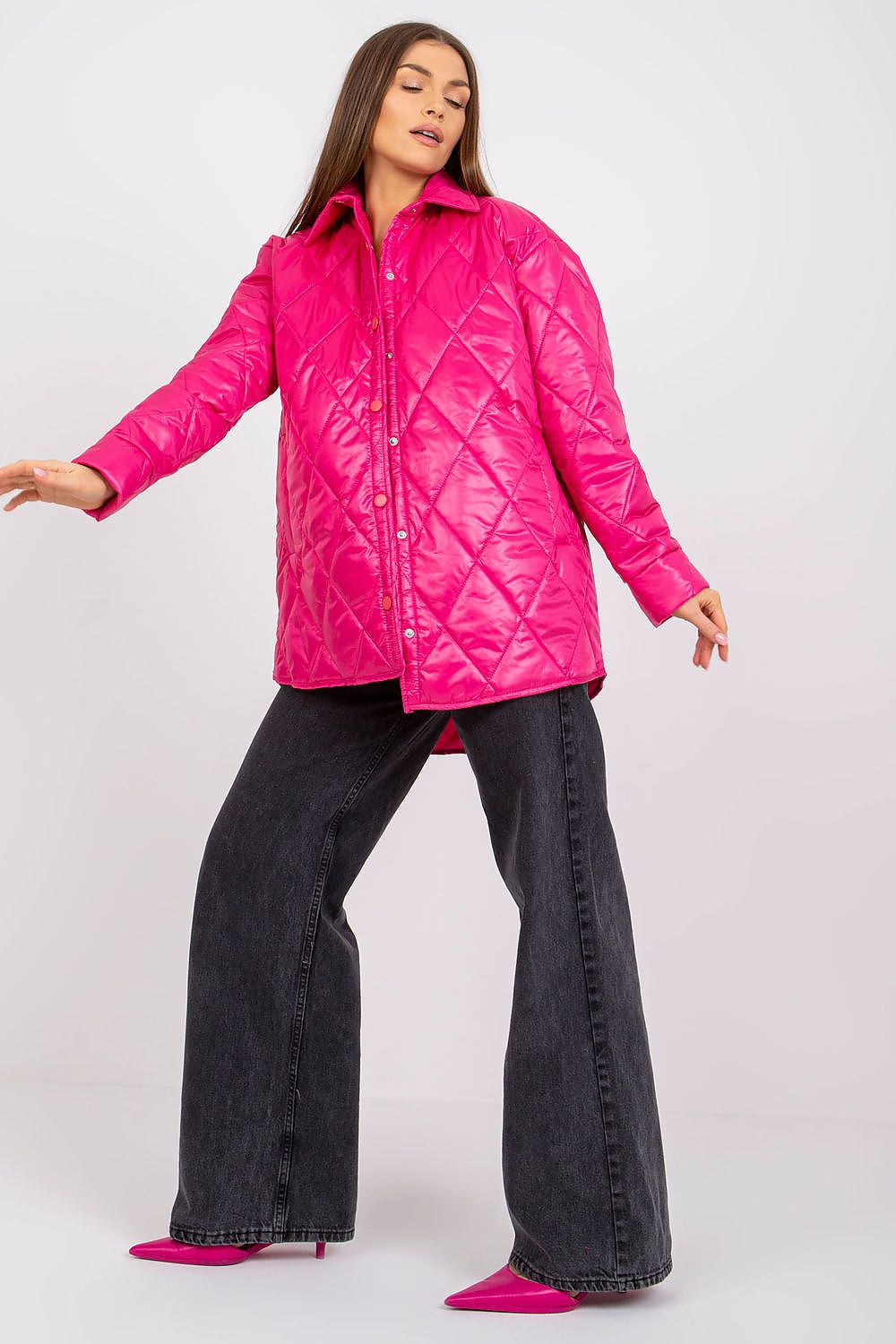 Cerenya Quilted Jacket with Extended Back