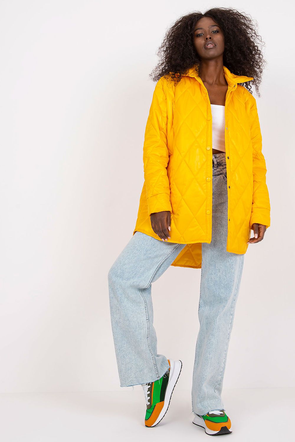 Cerenya Quilted Jacket with Extended Back